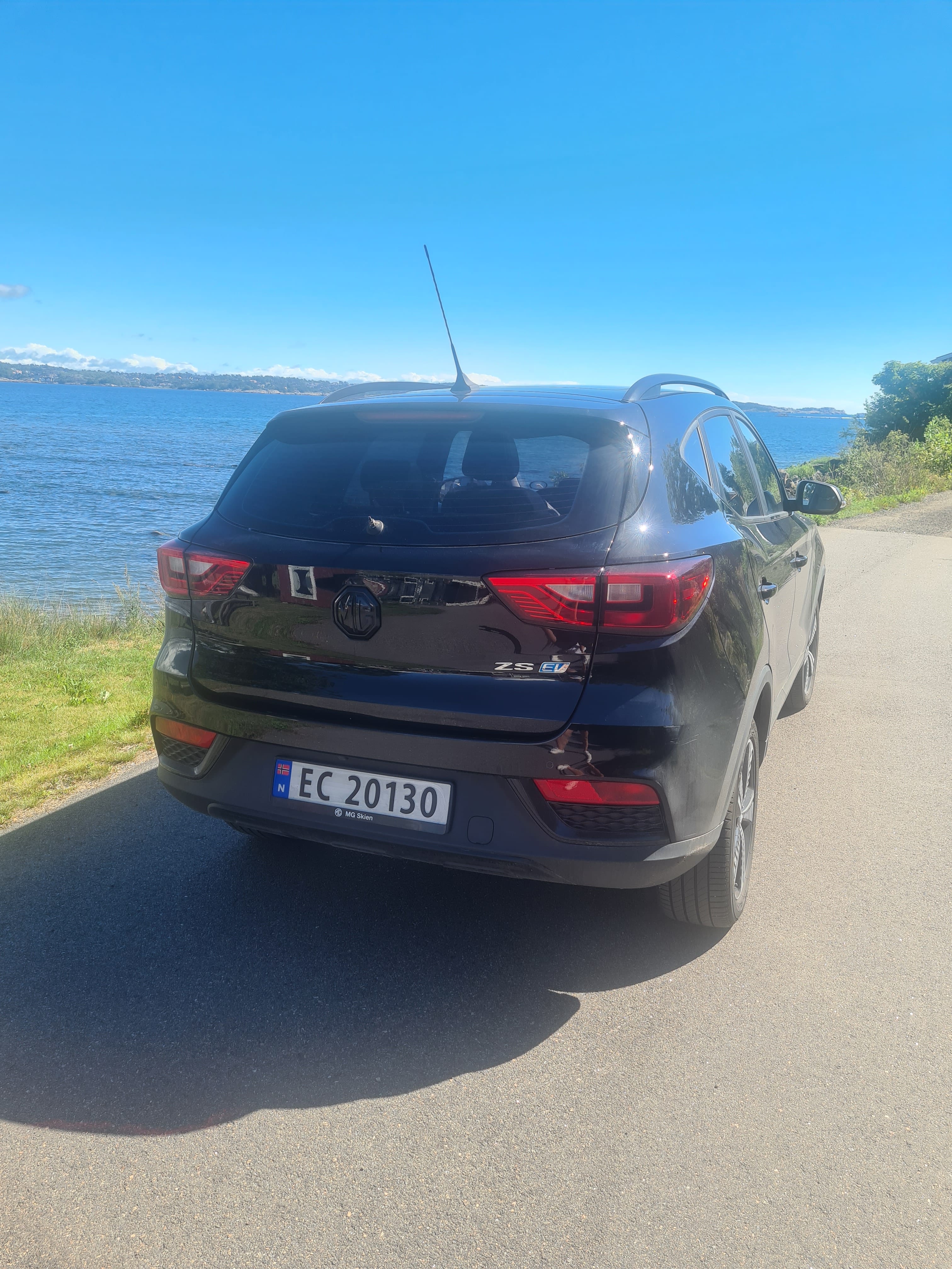Mg ZS EV med Apple CarPlay