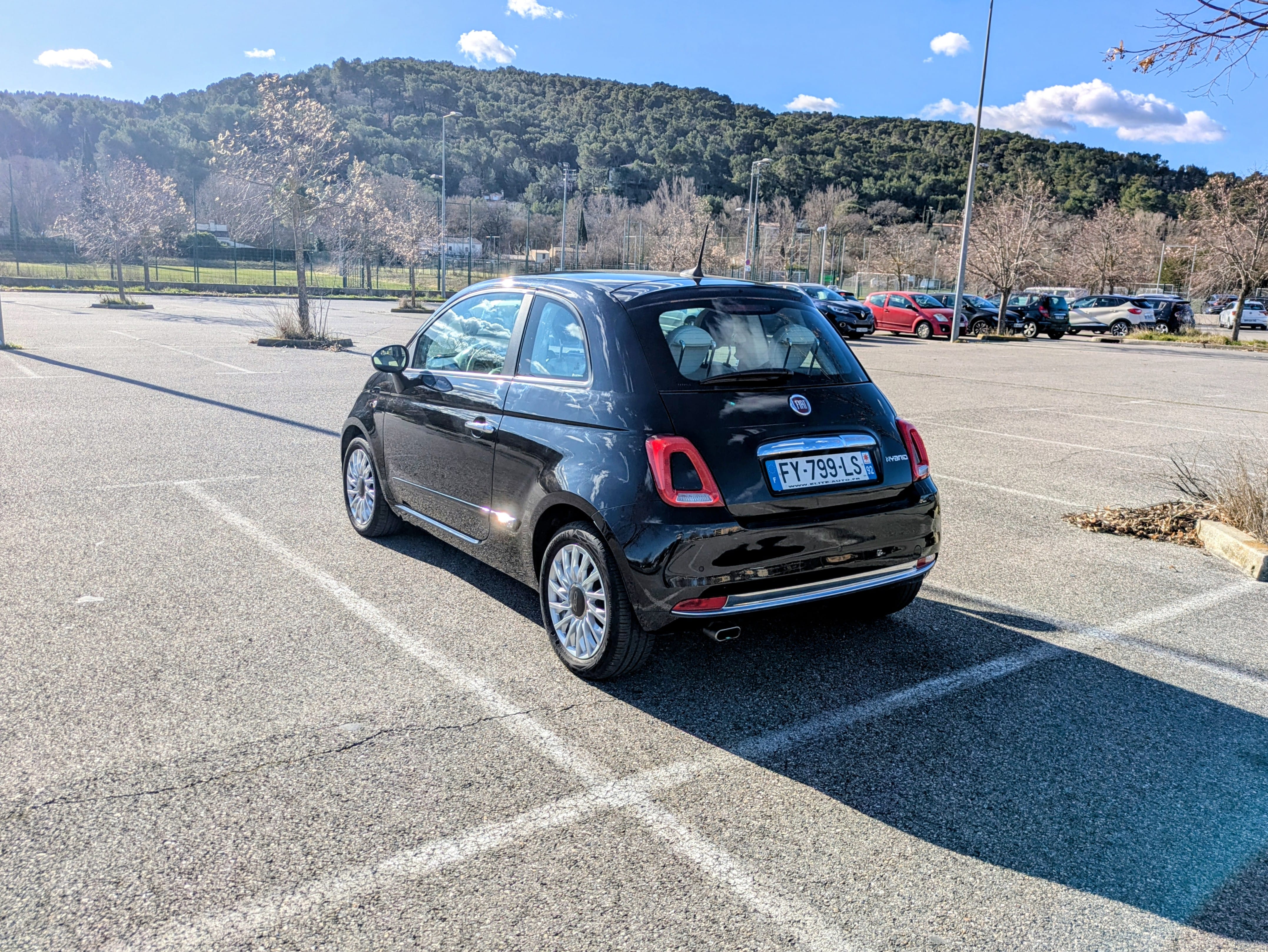 Fiat 500 Hybride (non rechargeable) avec Régulateur de vitesse