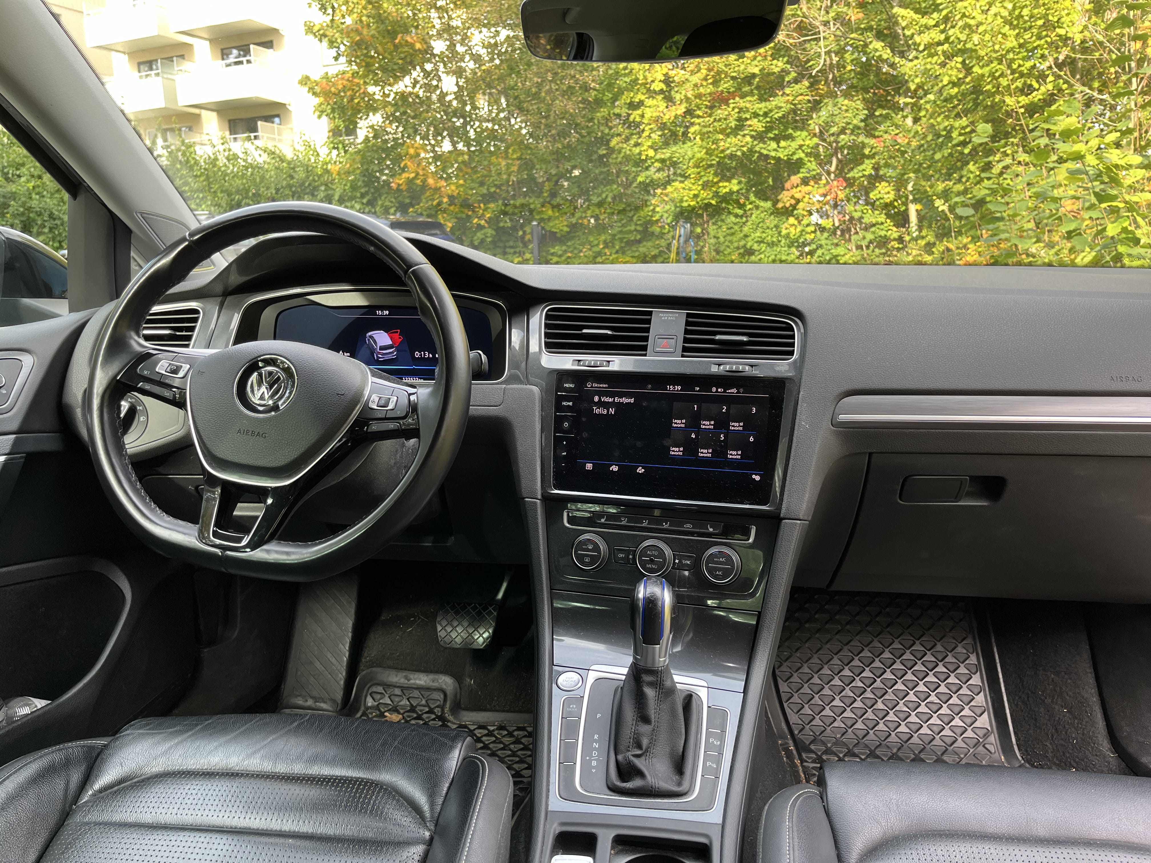 Volkswagen e-Golf med Cruisekontroll
