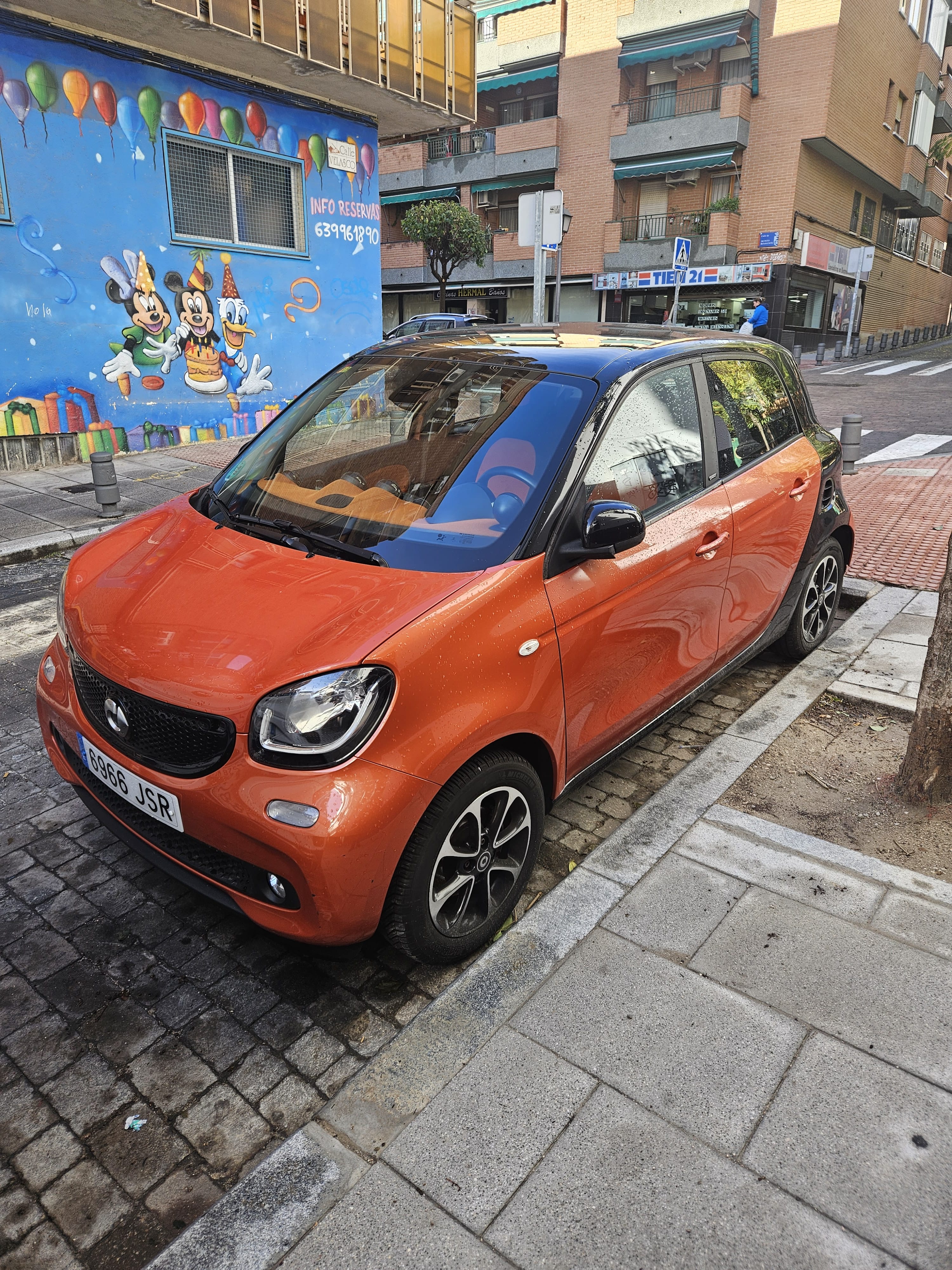 Smart Forfour, 2016, Gasolina 95