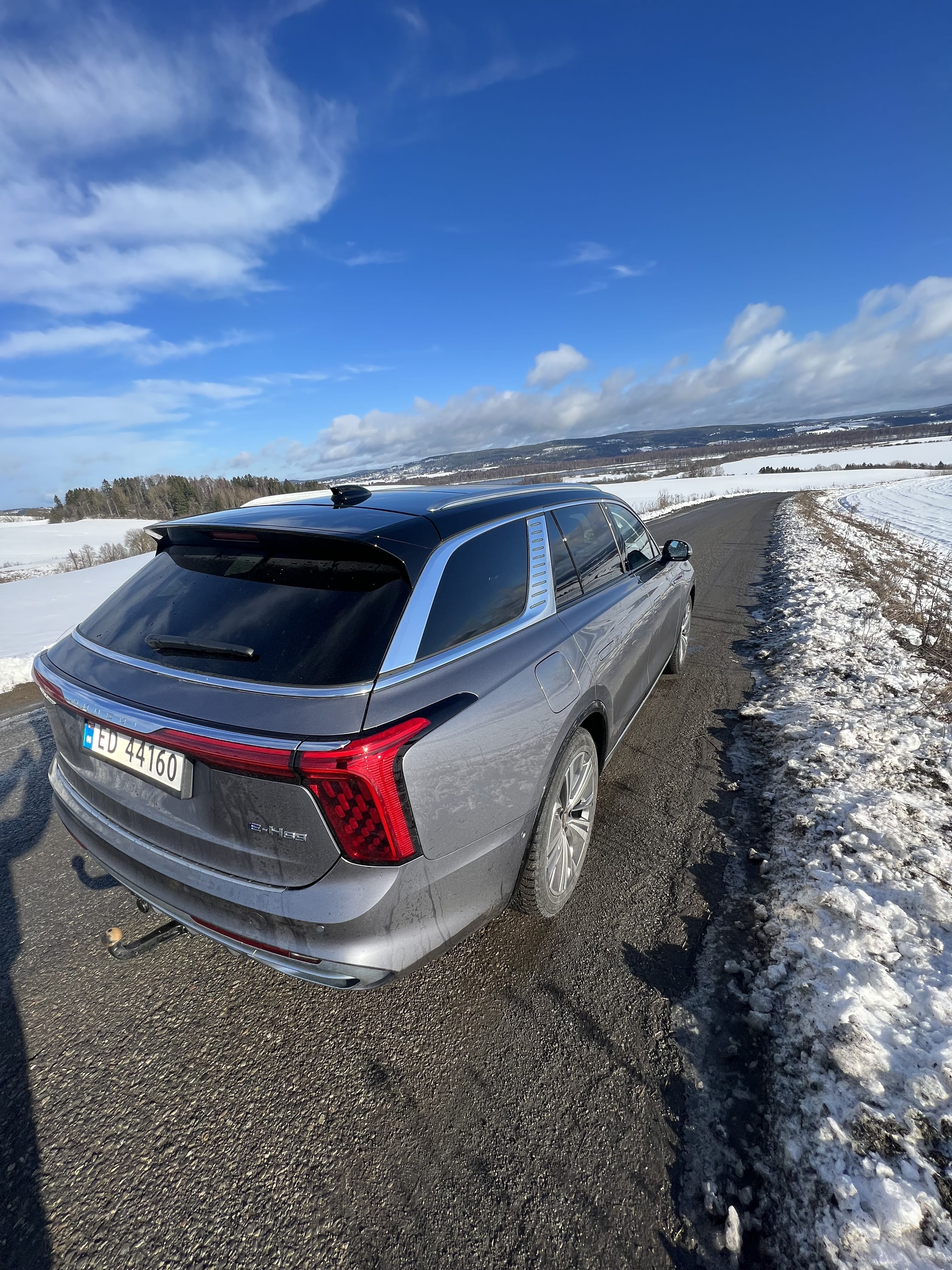 Hongqi E-HS9 med GPS