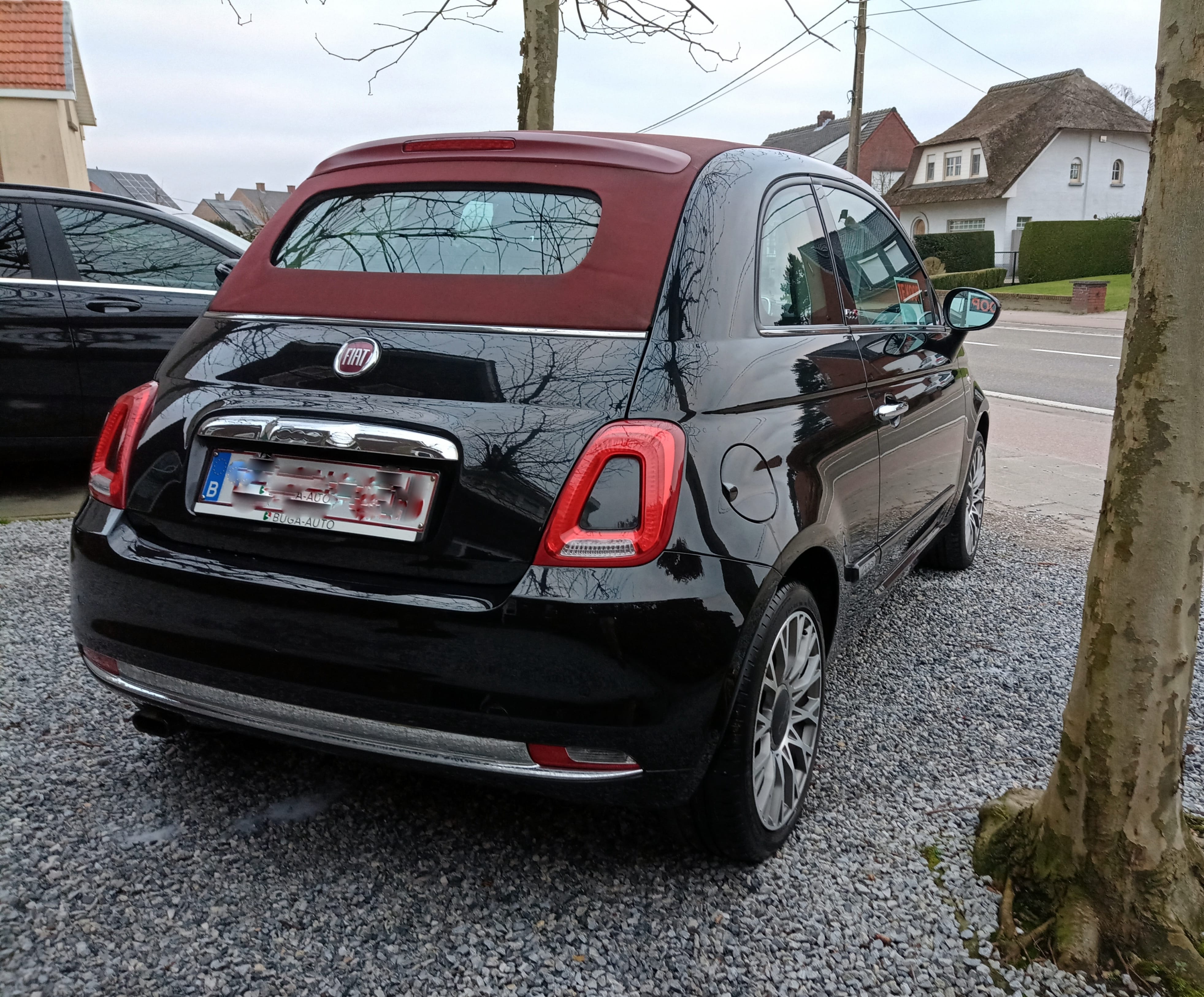 Fiat 500 C met GPS