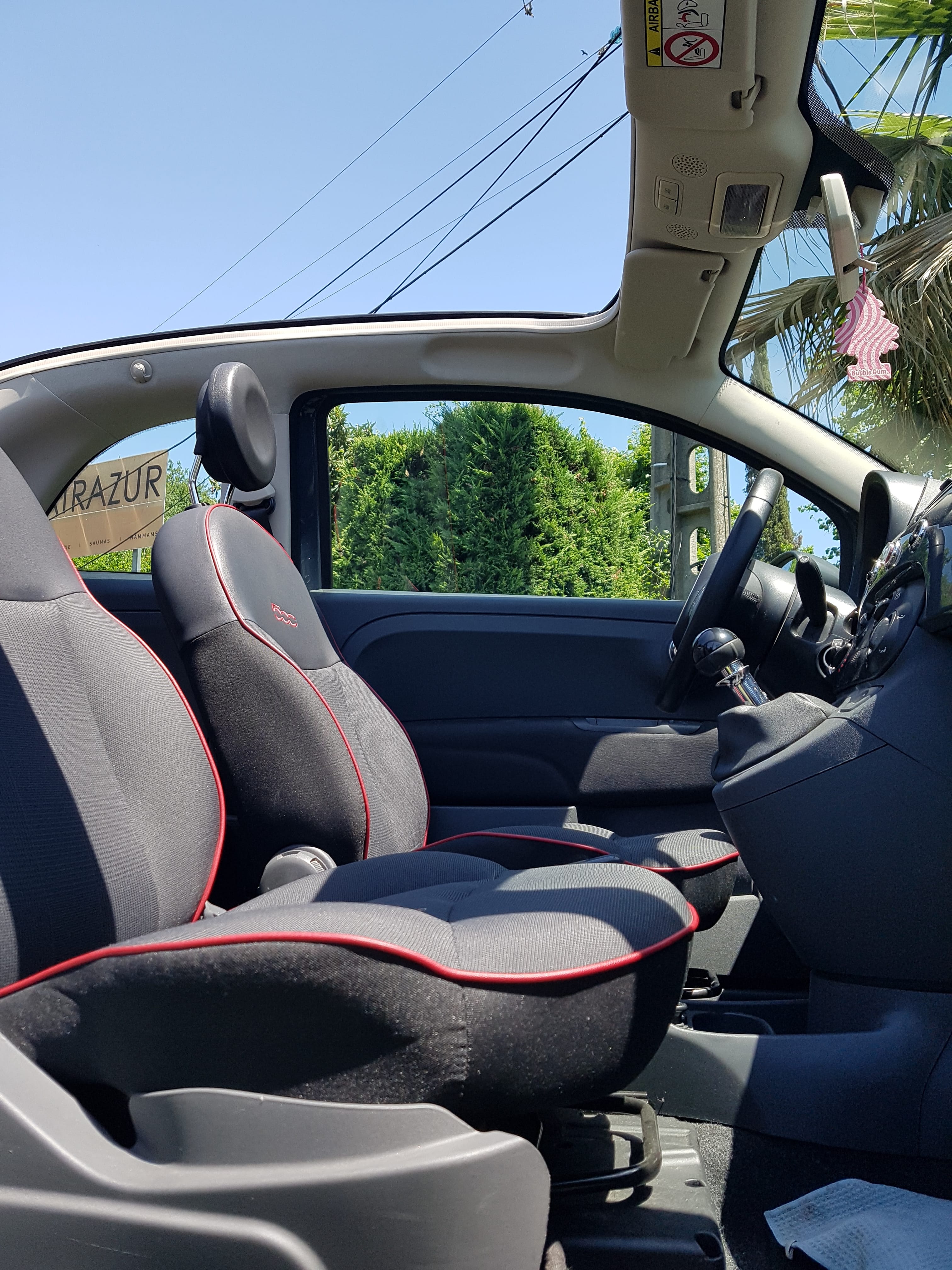 Fiat 500 C avec Climatisation