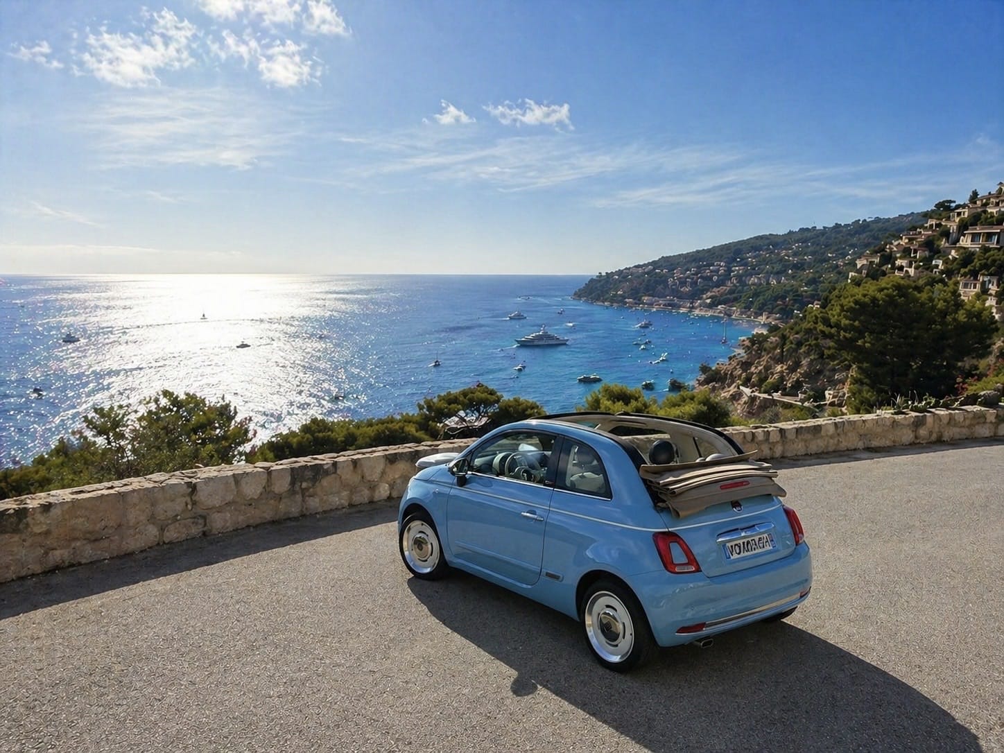 Fiat 500 C Édition Spiaggina 1.2i. 69cv, 2019, Essence 95