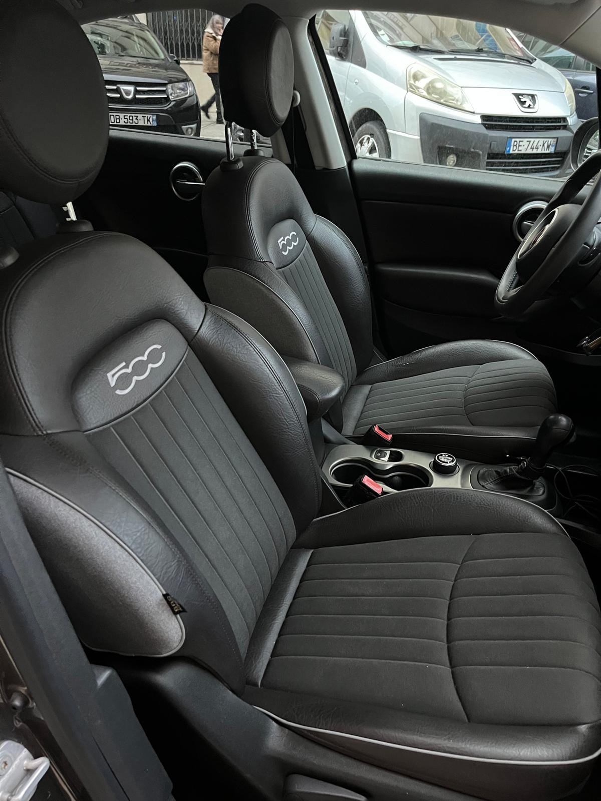 Fiat 500 X avec Siège bébé