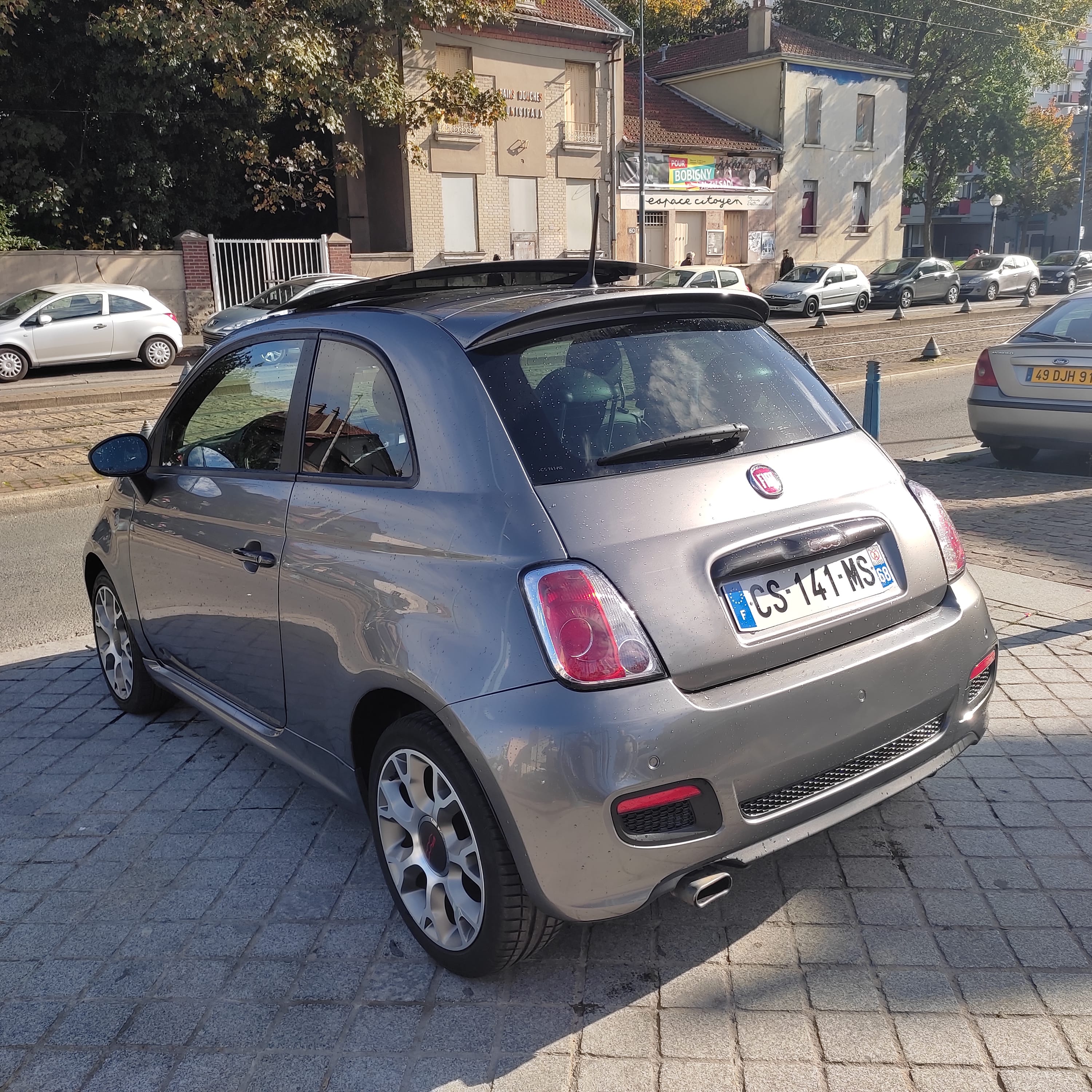 Fiat 500 avec Entrée audio / iPod