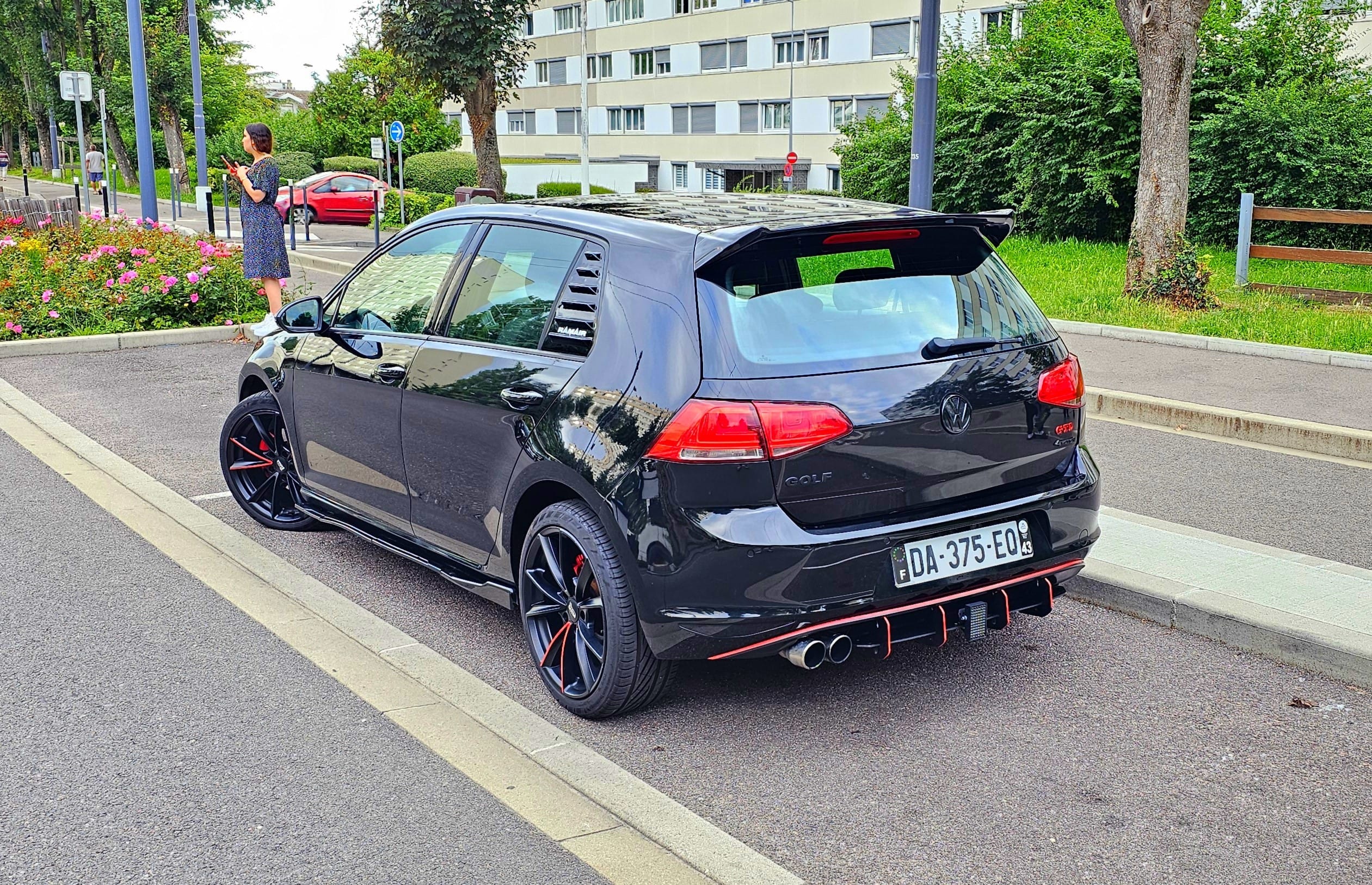 Volkswagen Golf avec GPS