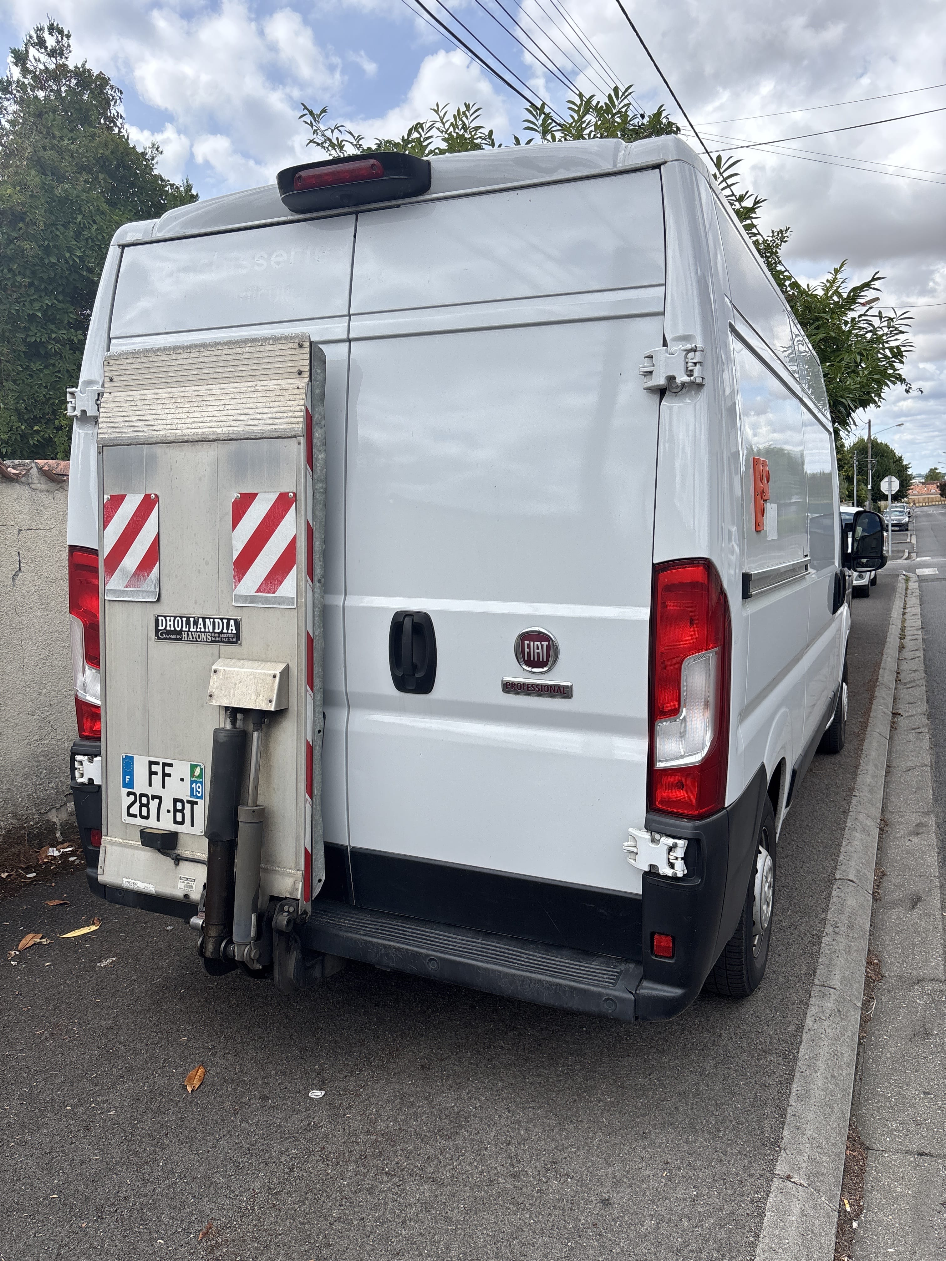 Fiat Ducato avec Apple CarPlay