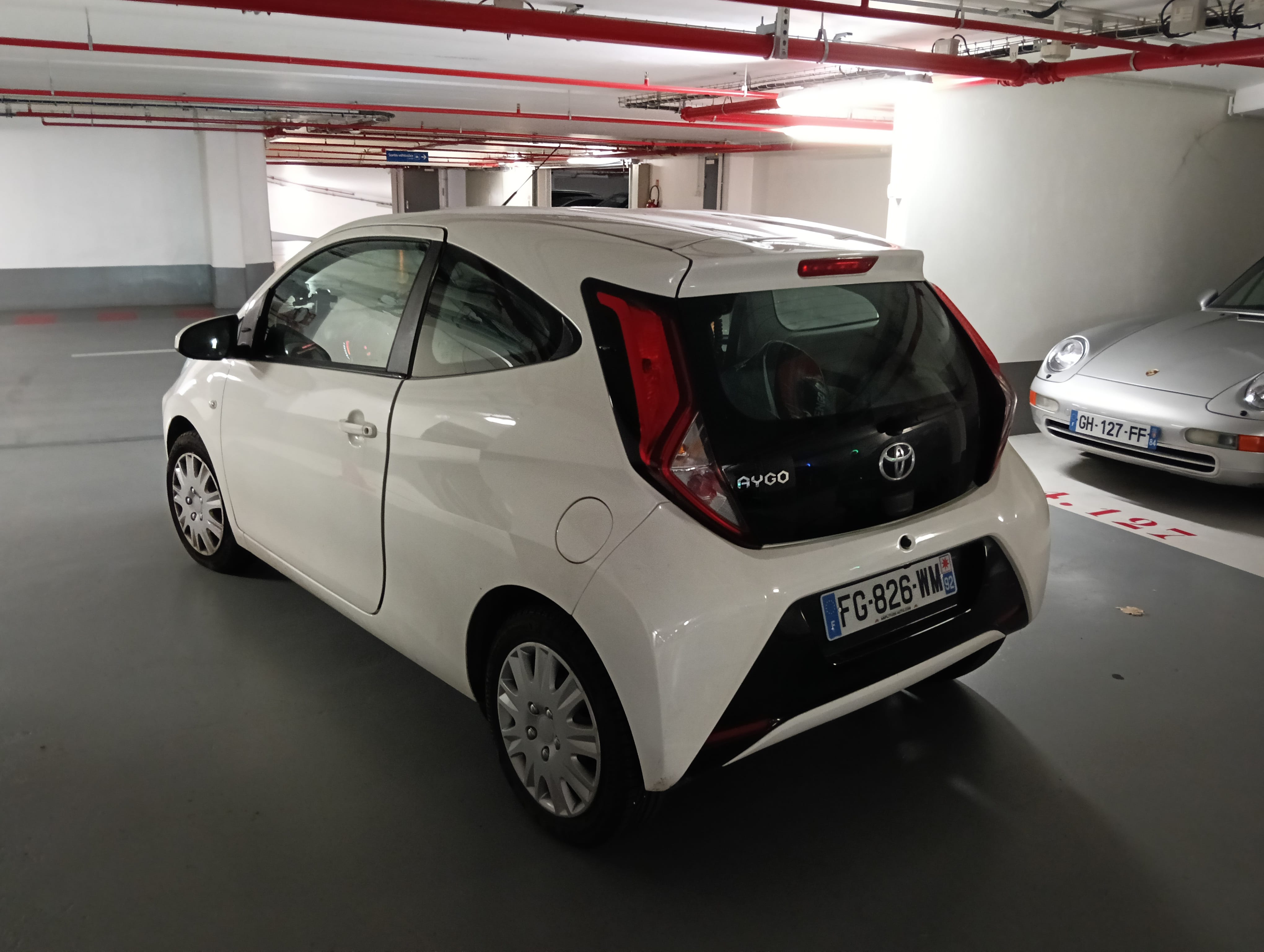 Toyota Aygo avec Régulateur de vitesse
