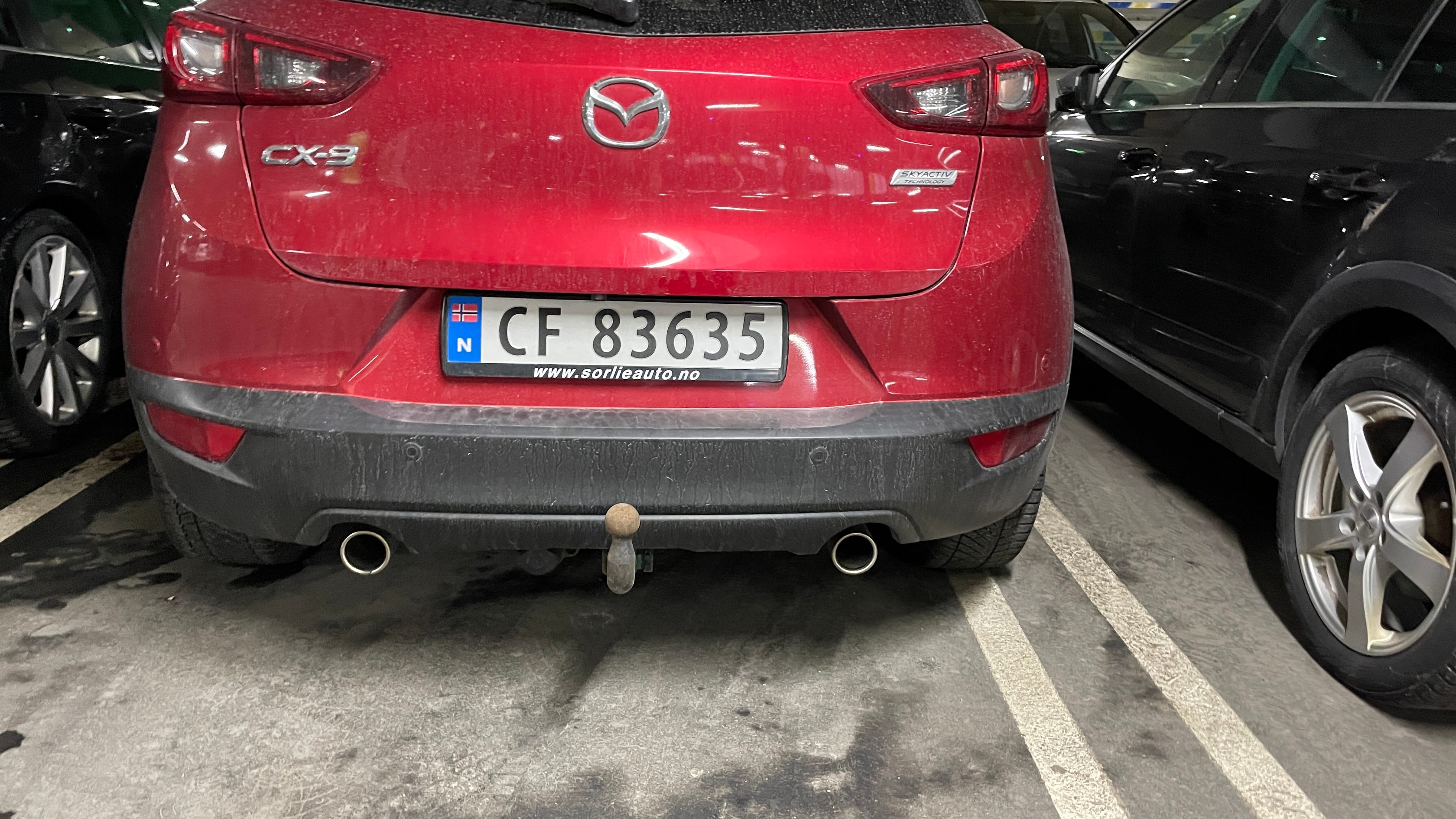 Mazda CX-3 med Lydinngang