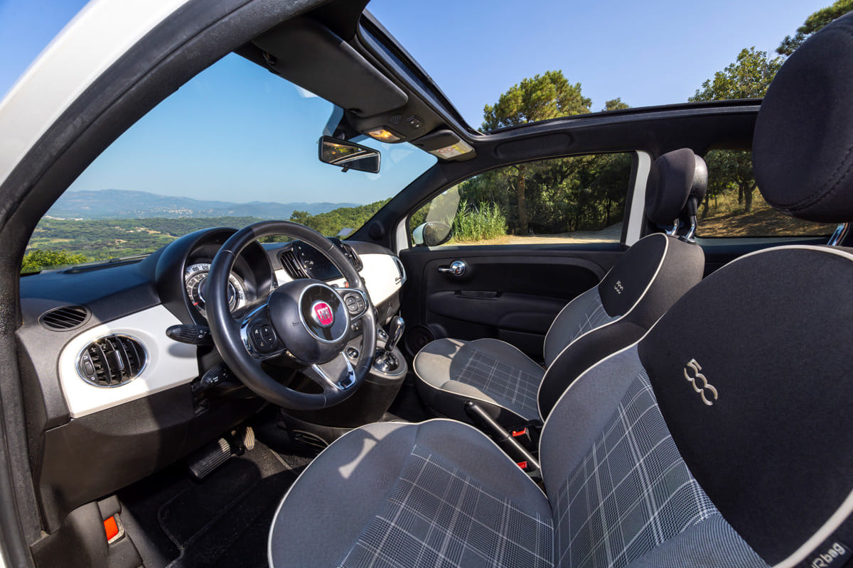Fiat 500 avec Régulateur de vitesse