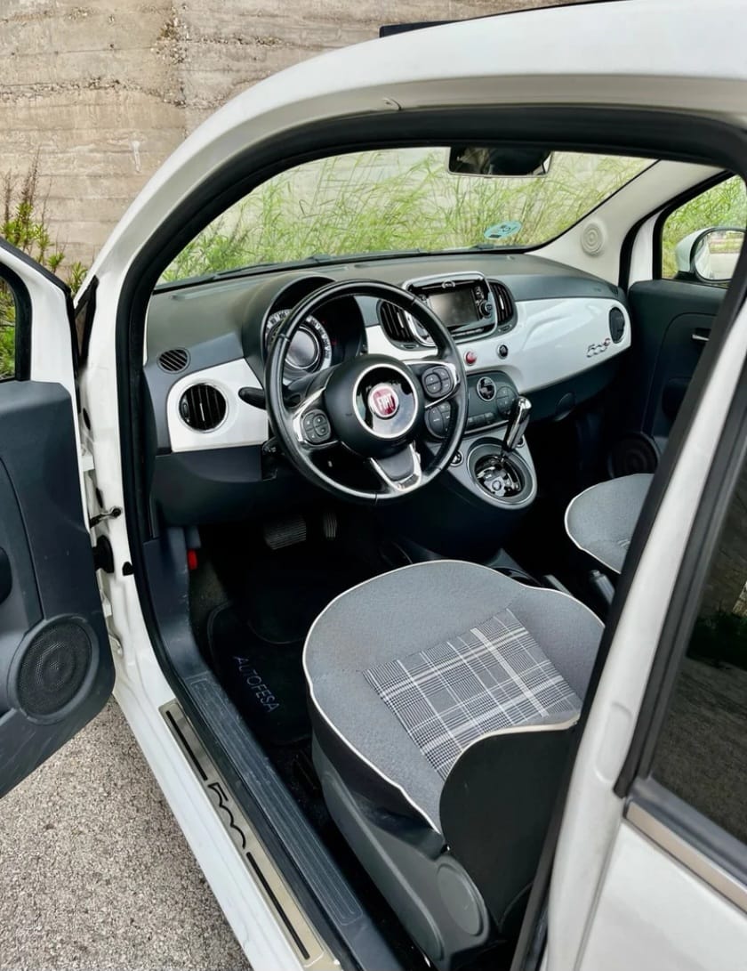 Fiat 500 C Cabrio AUTO con Audio Bluetooth