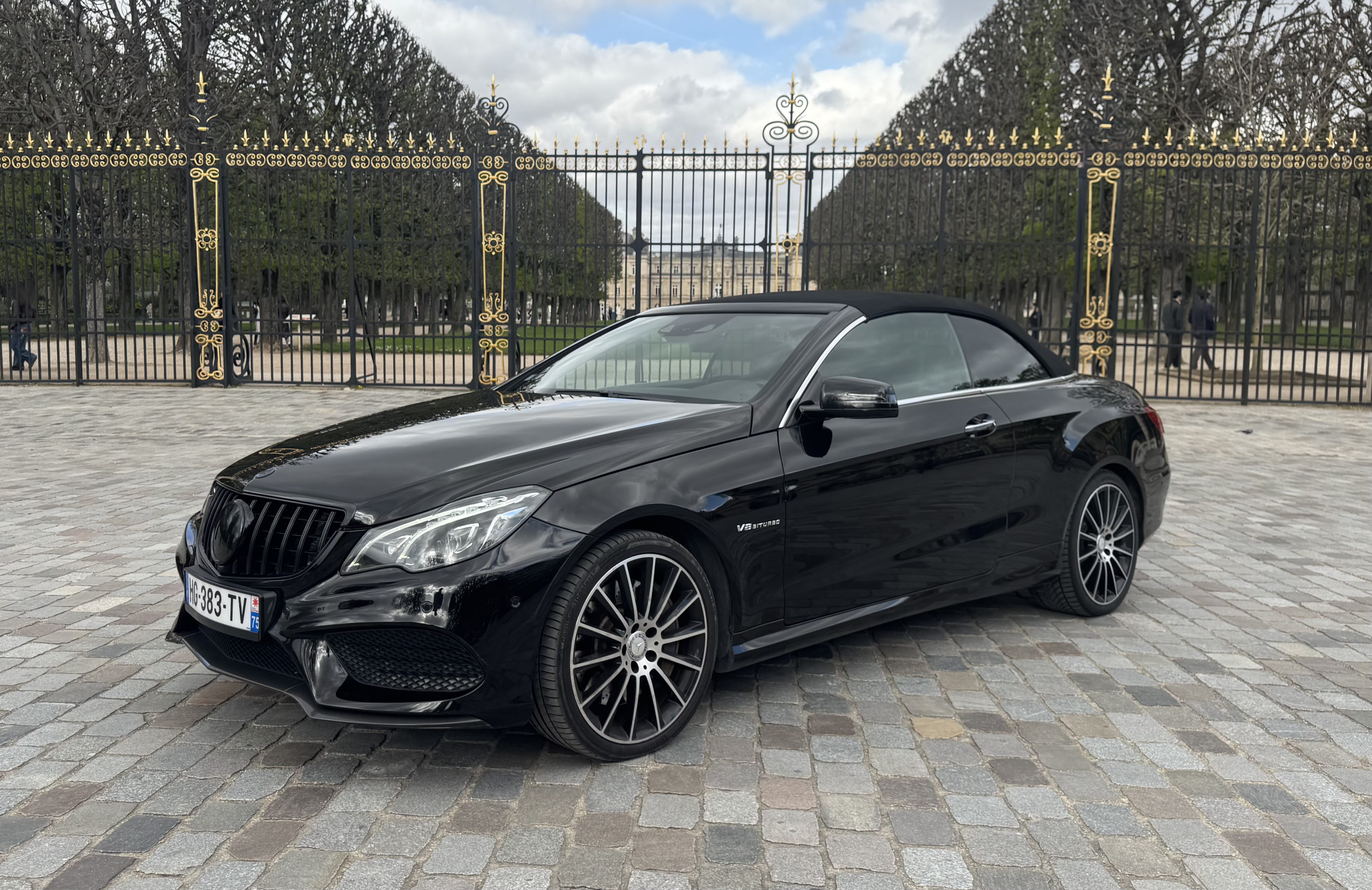 Mercedes-Benz Classe E Cabriolet V8 BI-TURBO, 2013, Essence 95, automatique