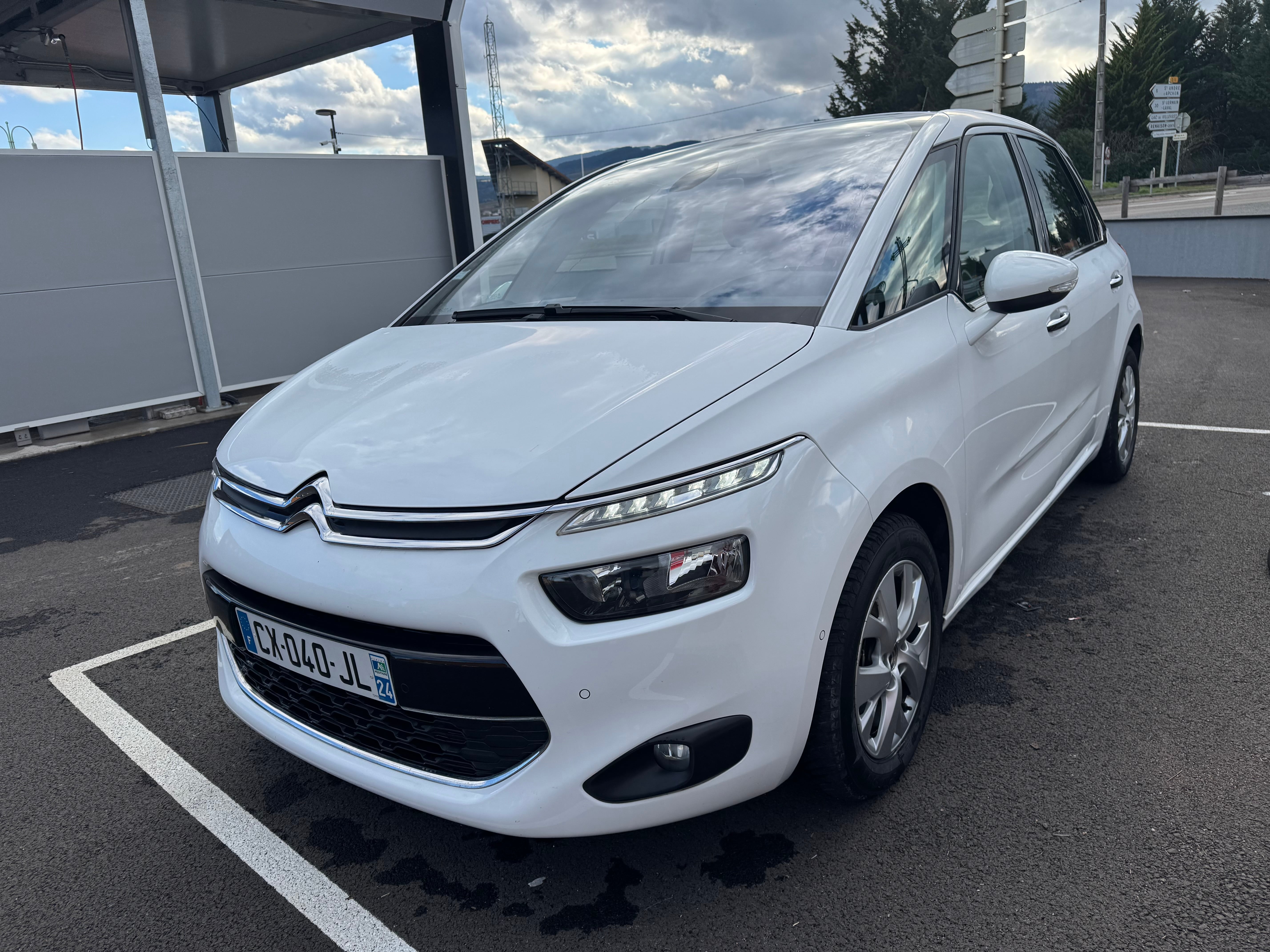 Citroen C4 Picasso avec Autoradio