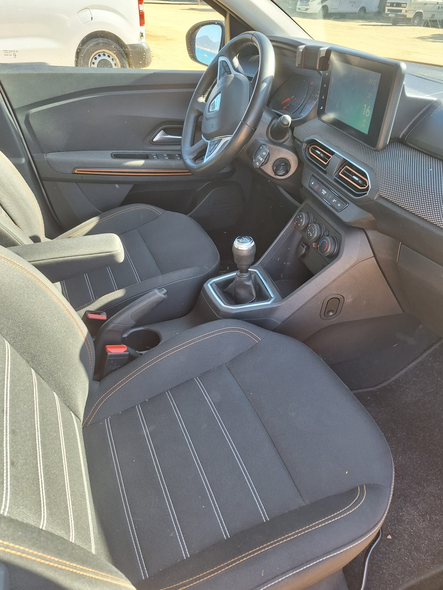 Dacia Sandero Stepway mit Navigationsgerät