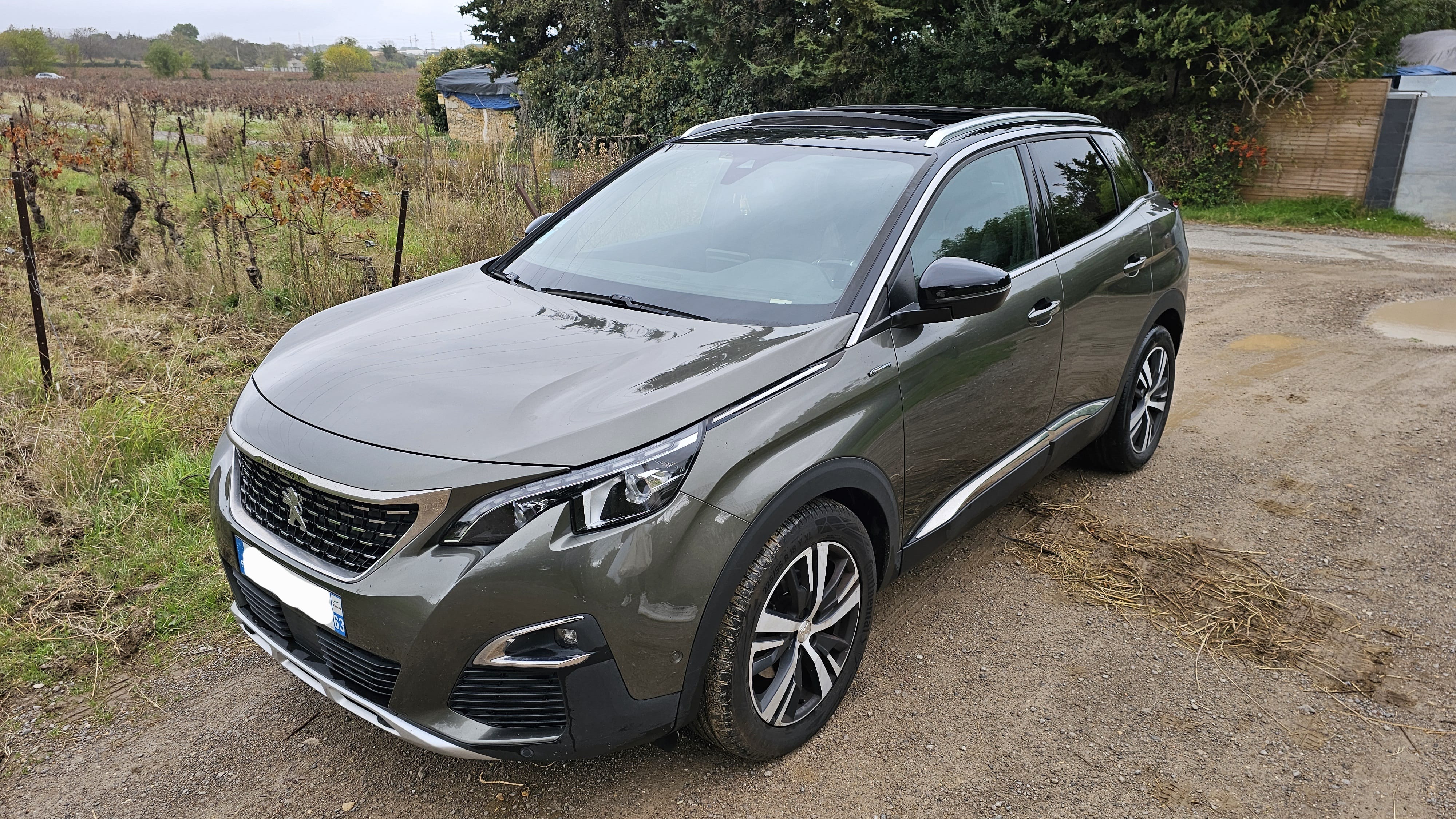 Peugeot 3008 GT Line toutes options, 2017, Essence 98, automatisch