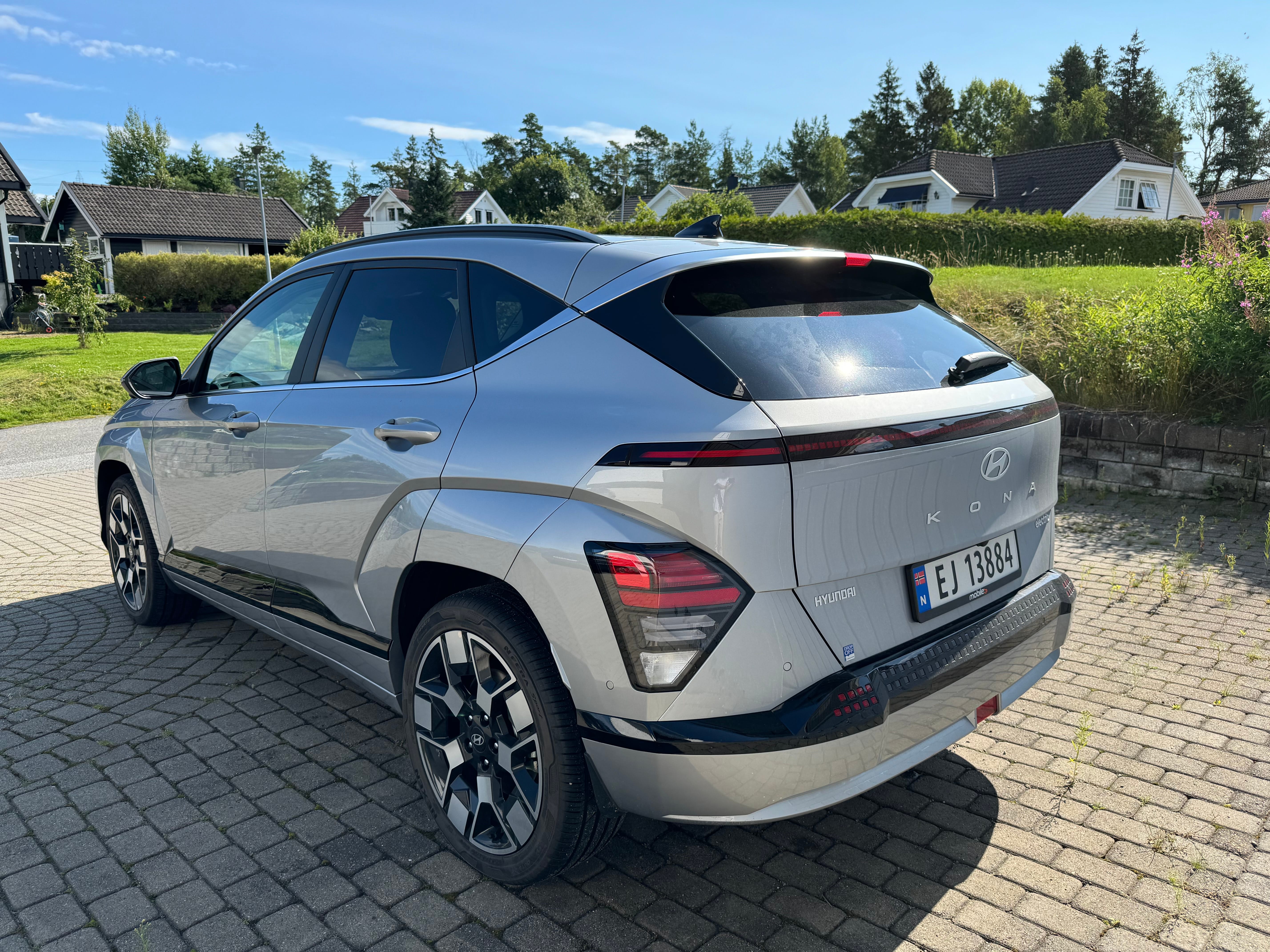 Hyundai Kona Electric med GPS