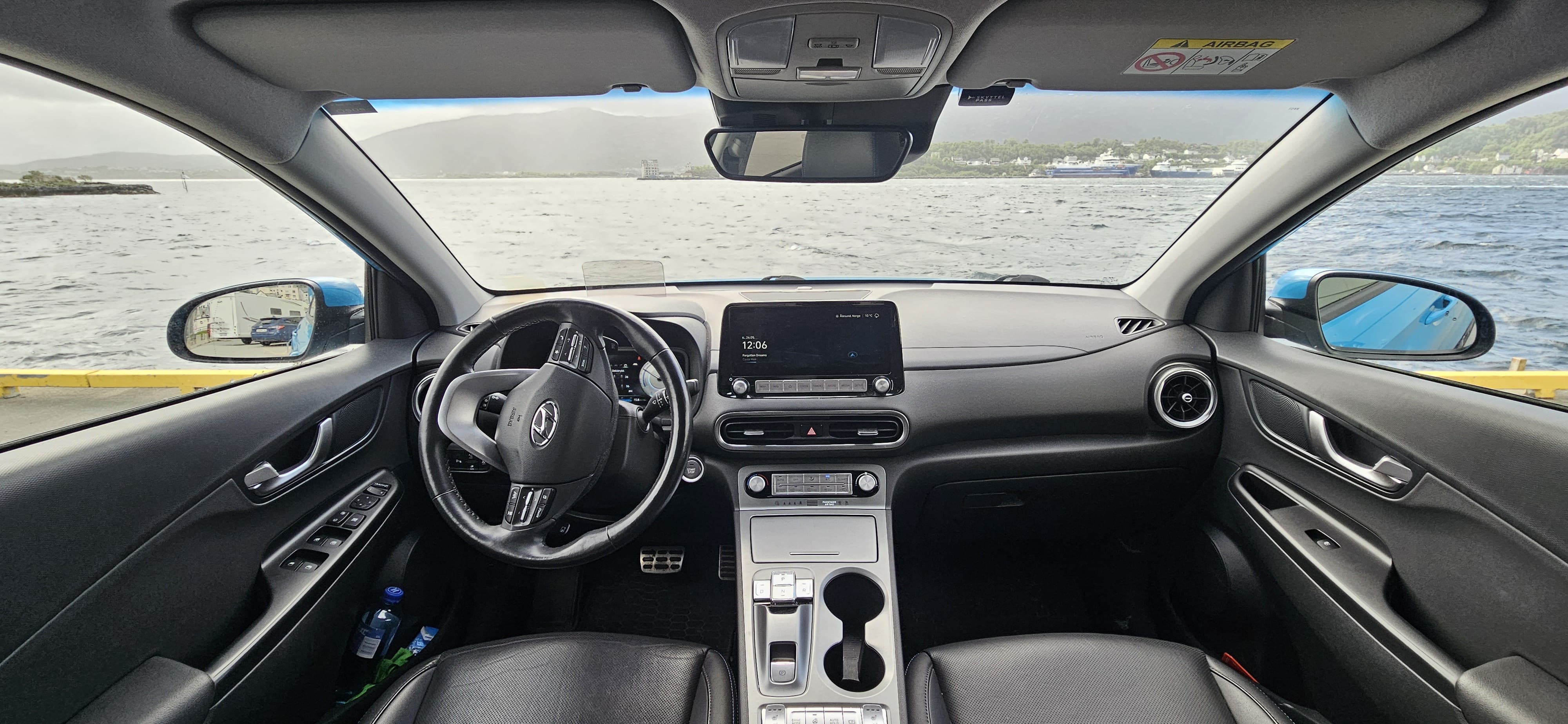 Hyundai Kona Electric med GPS