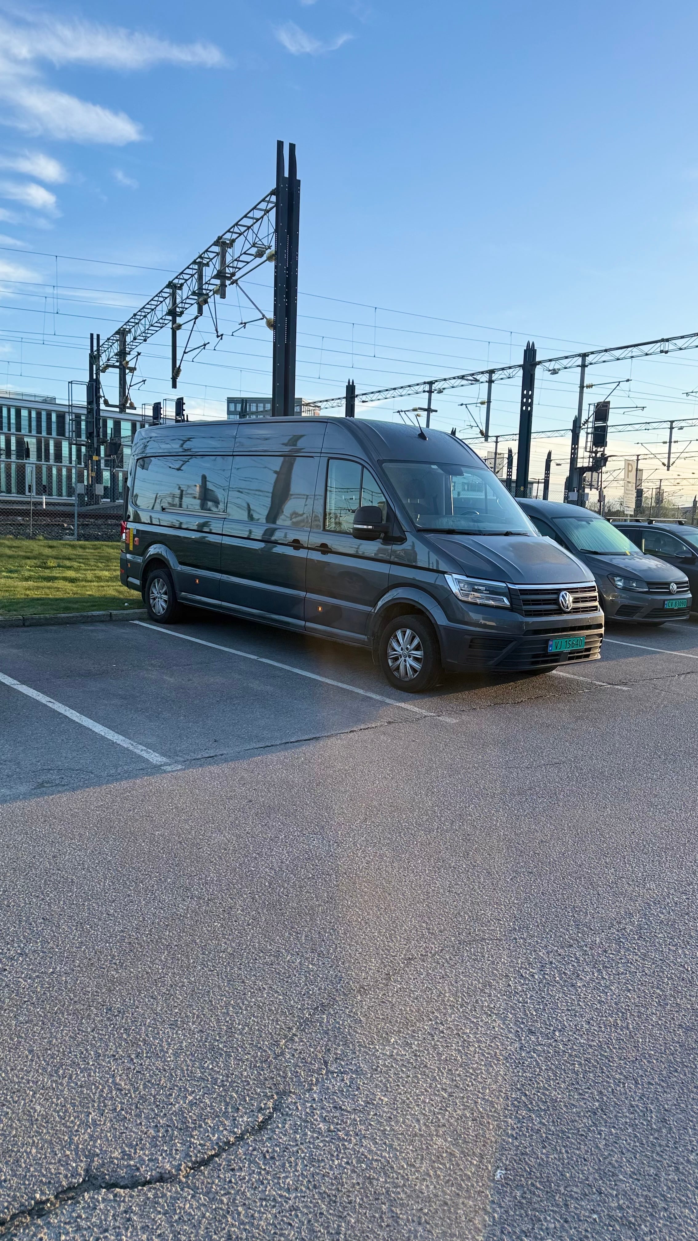 Volkswagen Crafter med Ryggekamera