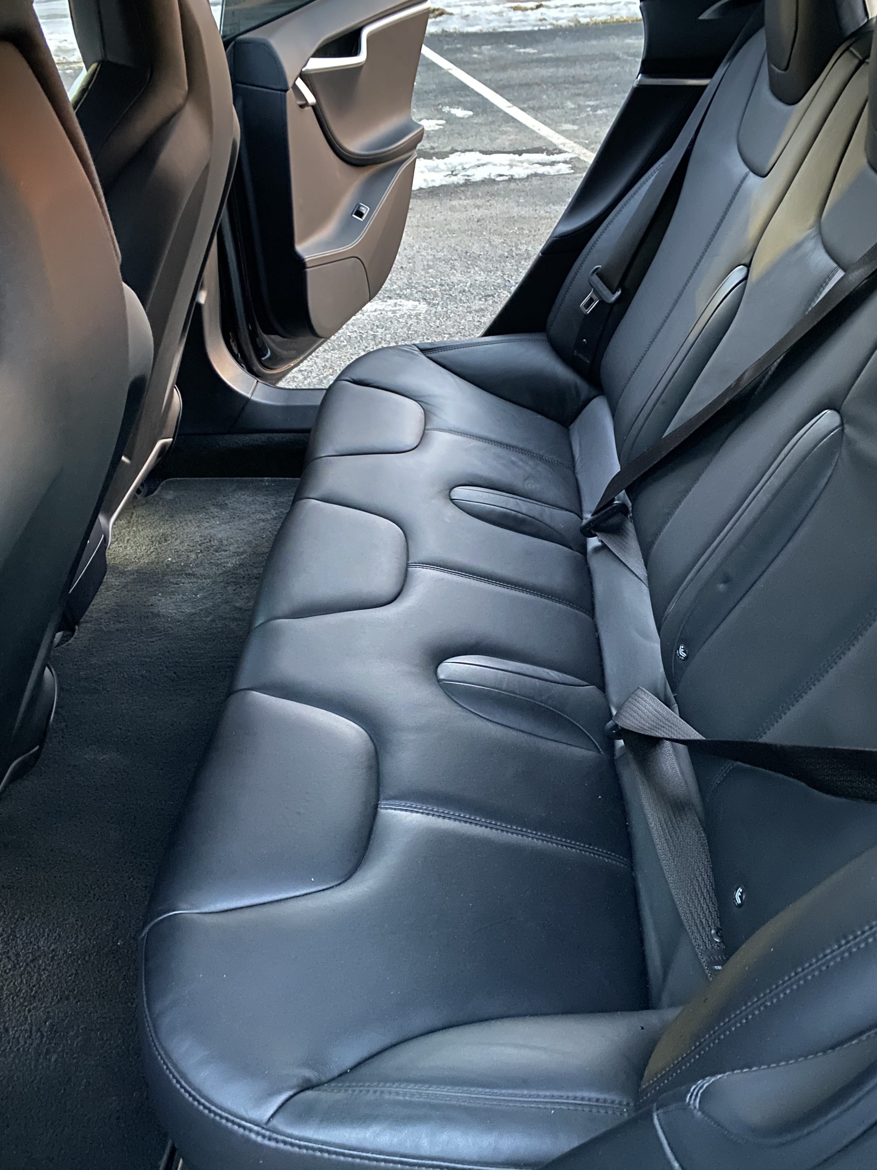 Tesla Model S med Vinterdekk