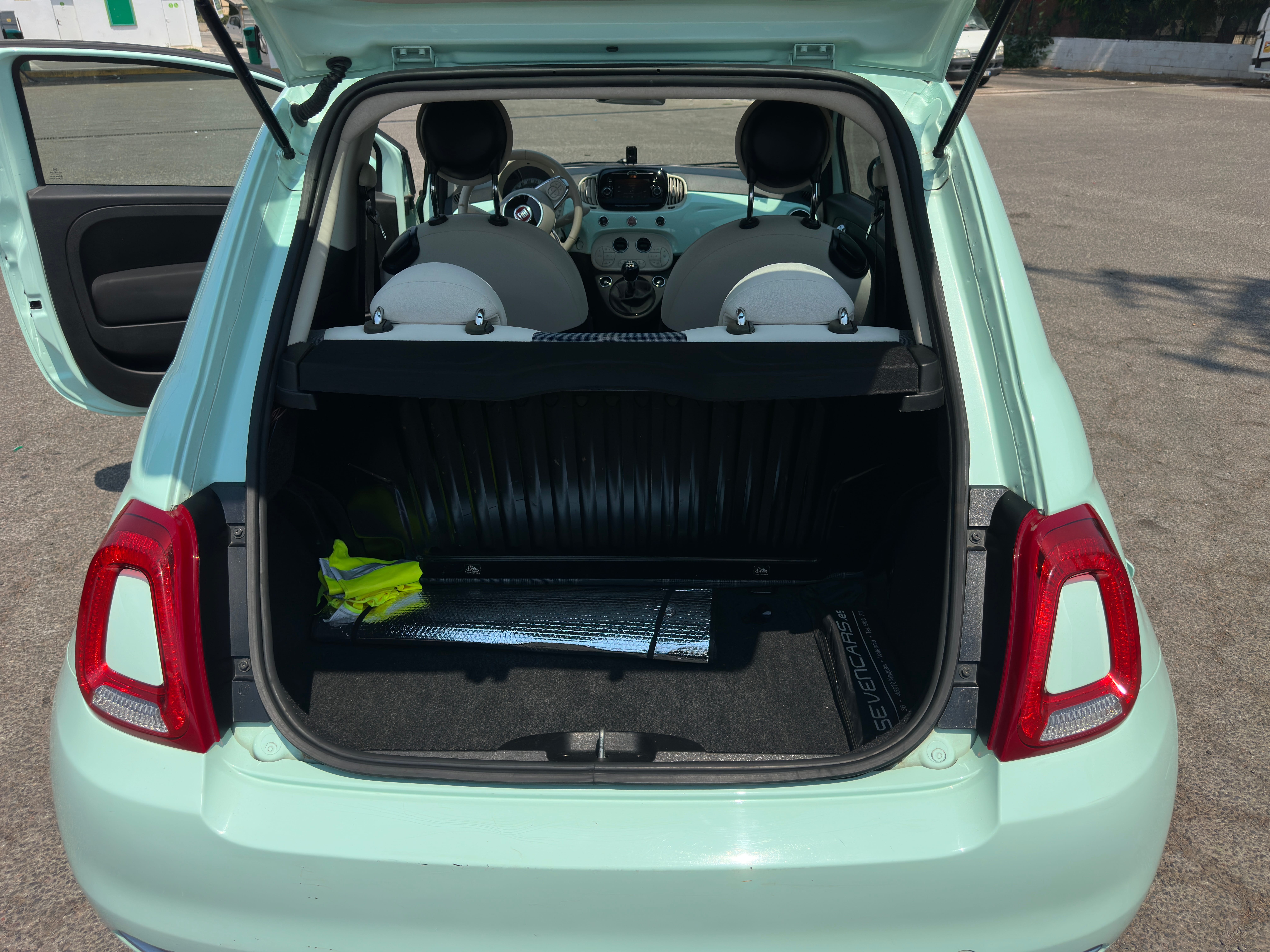 Fiat 500 avec Autoradio