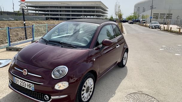 Fiat 500 C Partez à l’aventure avec notre Fiat 500 Cab – Style, Confort et Liberté à Bordeaux avec Climatisation