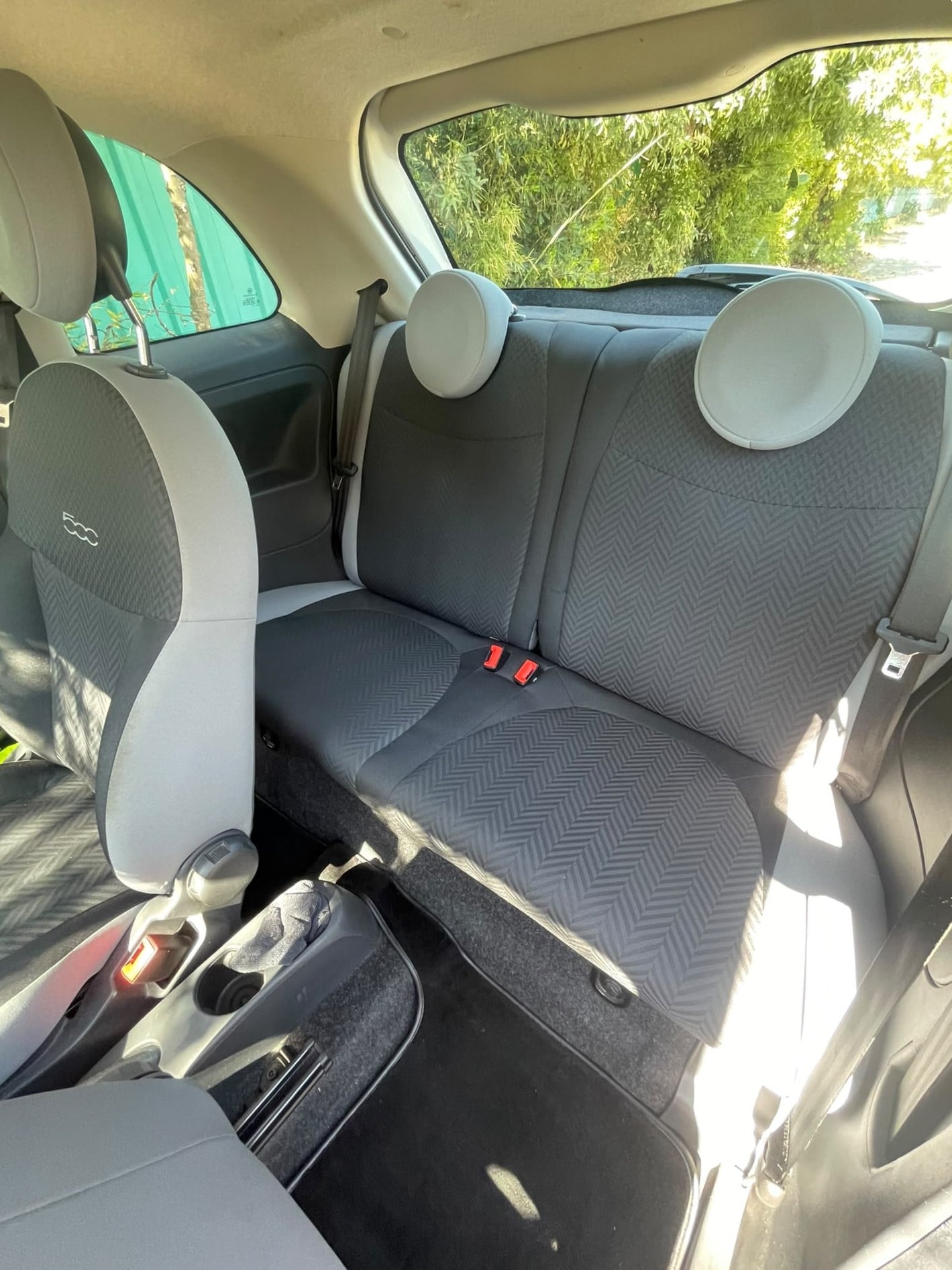 Fiat 500 avec Autoradio