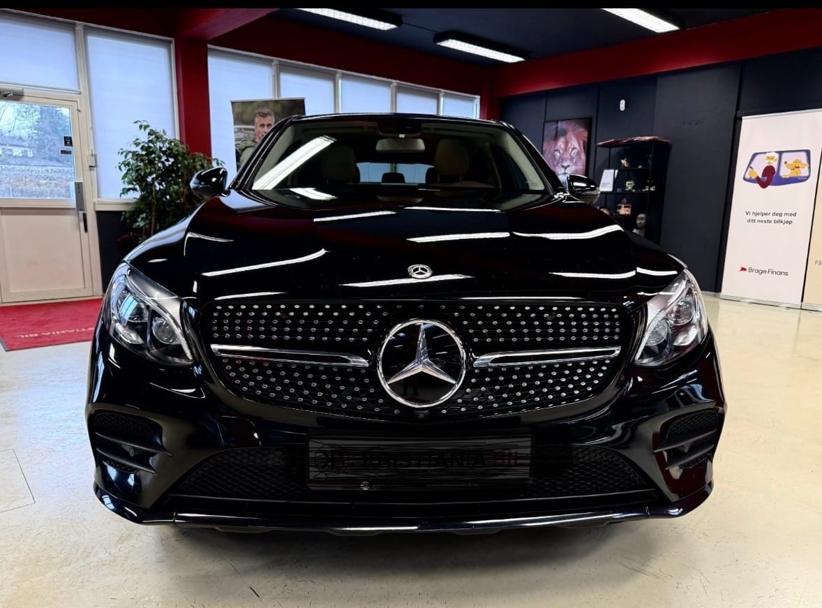 Mercedes-Benz GLC 300 4Matic Coupe, 2018, Blyfri 95 / Électrique (hybride), automatique