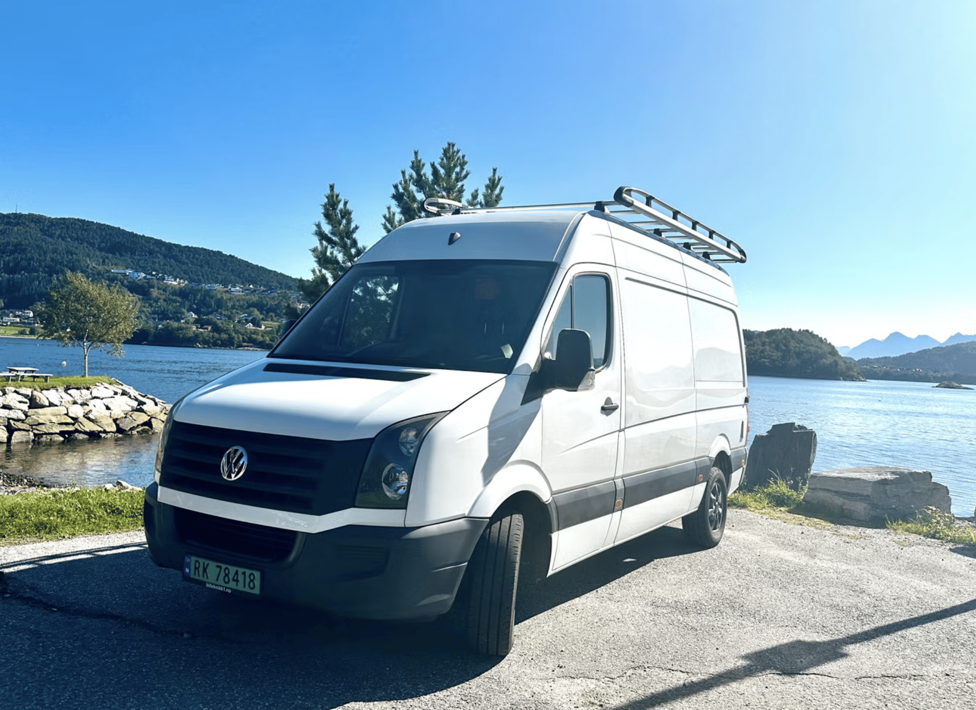 Volkswagen Crafter med Bilradio