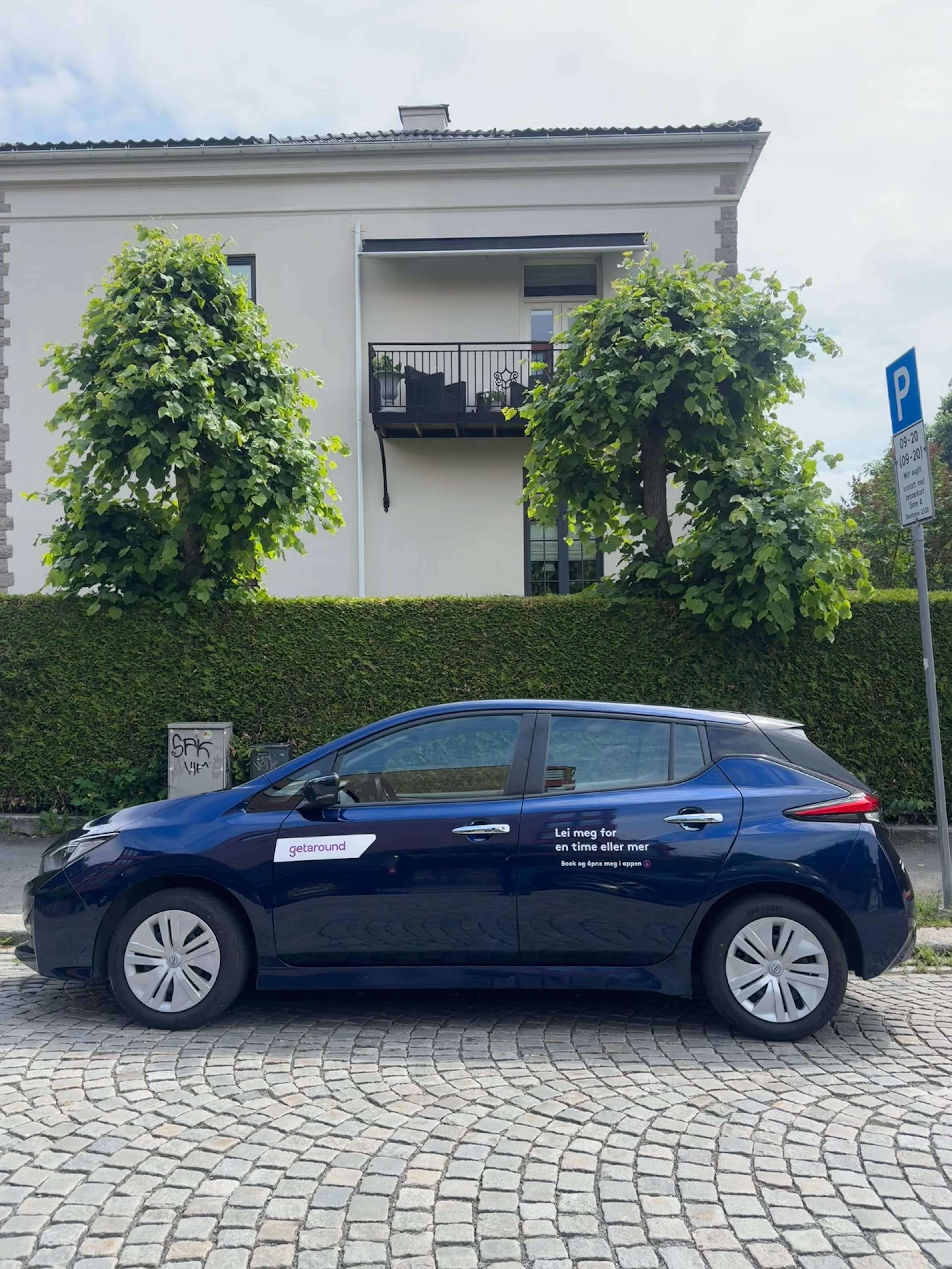 Nissan Leaf mit Klimaanlage