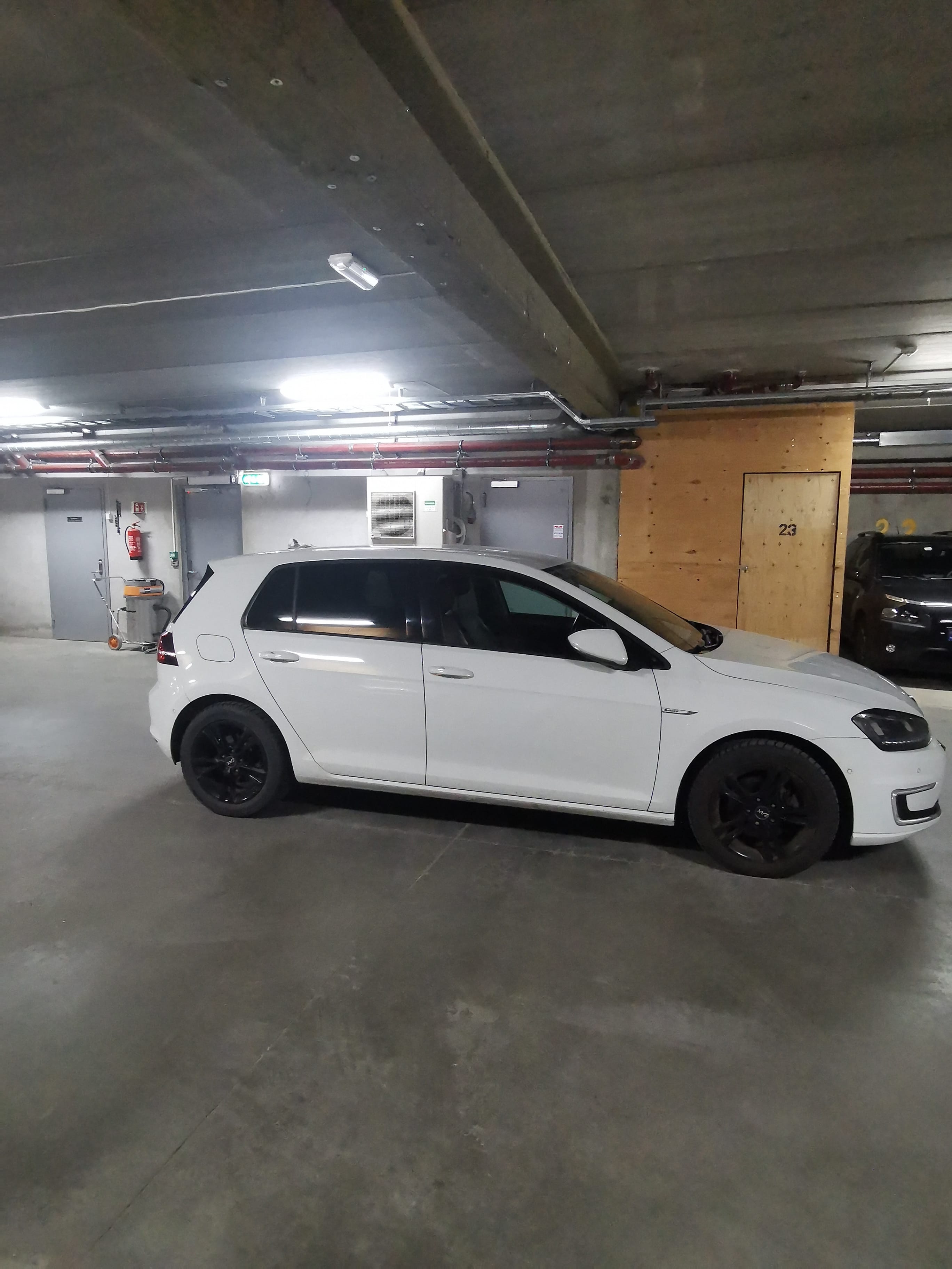 Volkswagen e-Golf med GPS