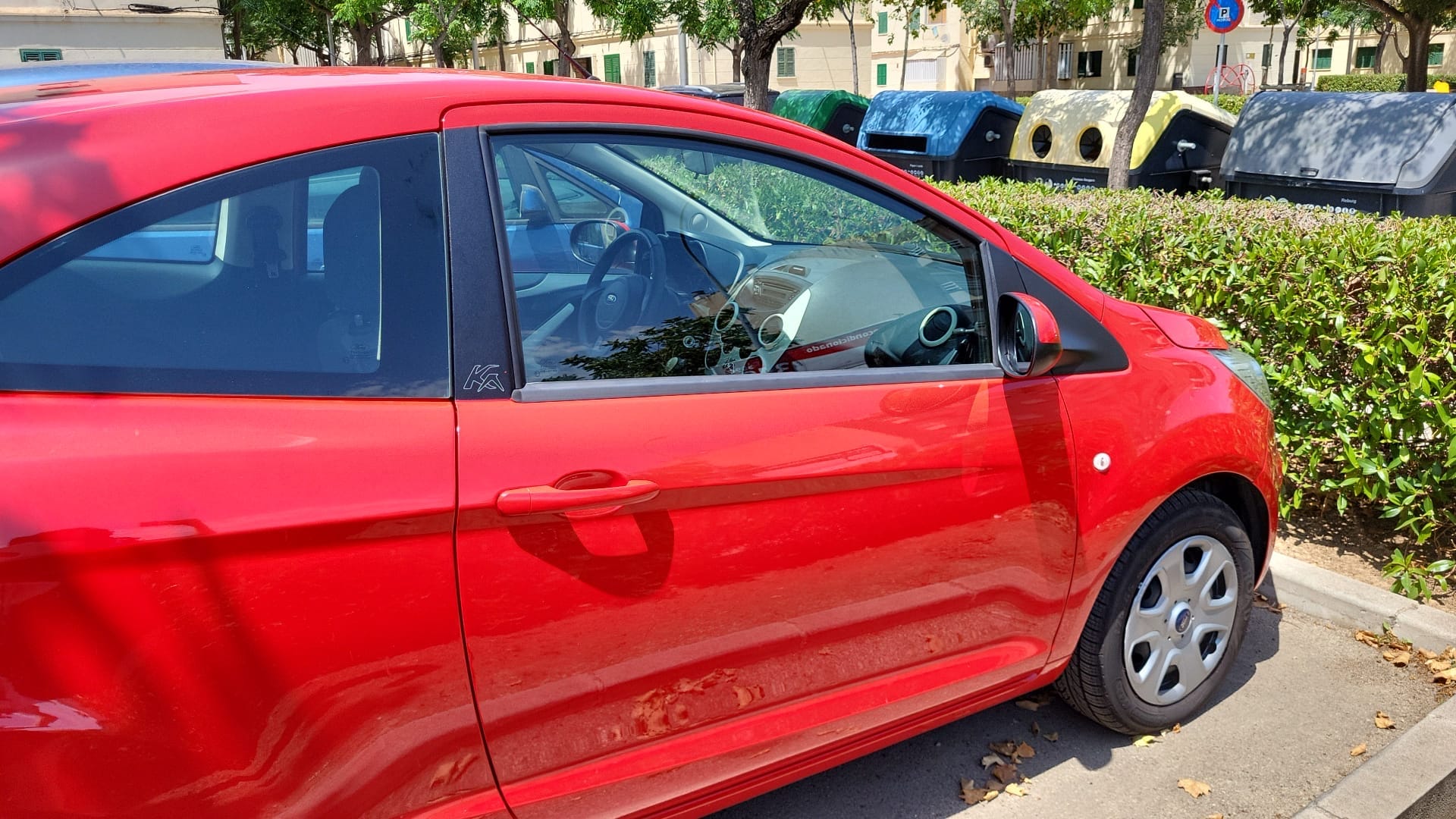 Ford Ka med Babysete