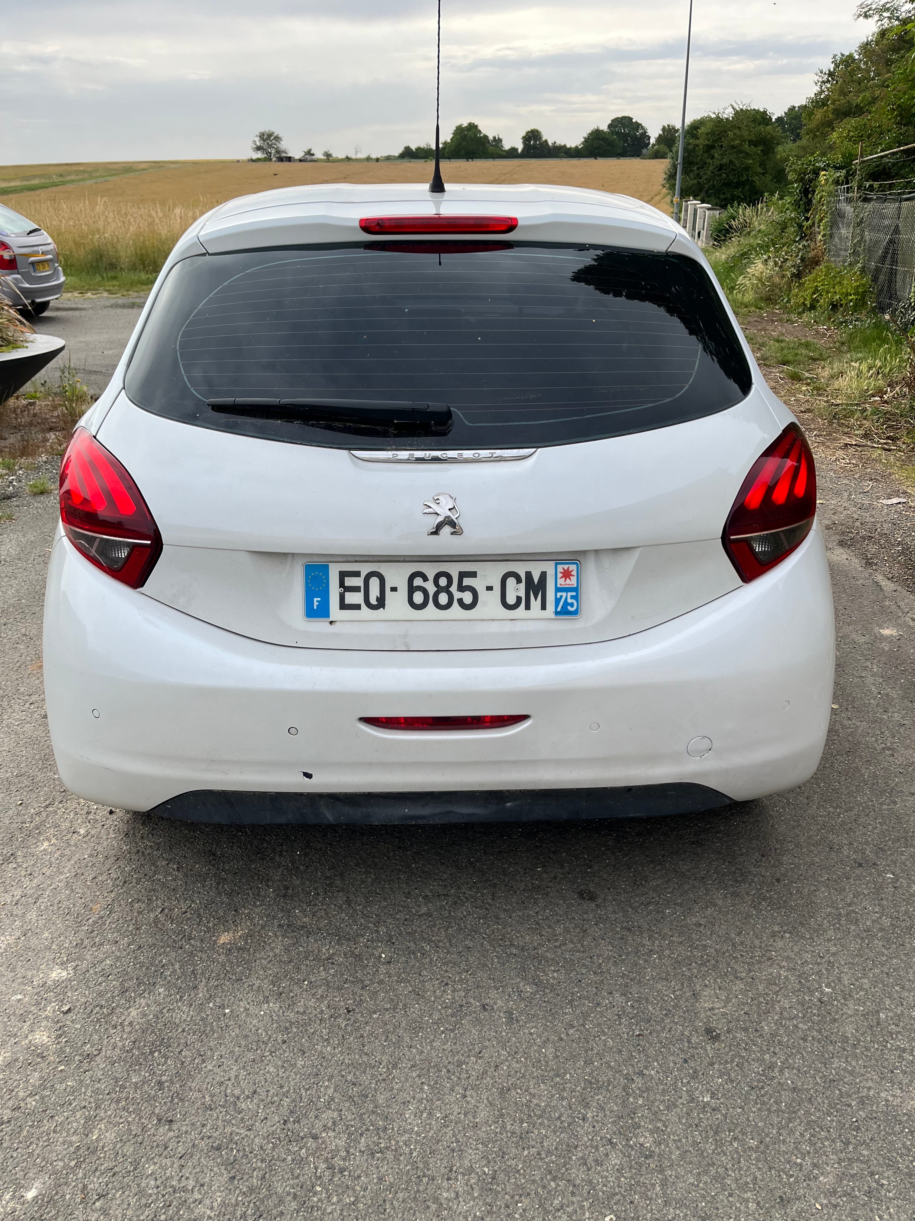 Peugeot 208 avec Siège bébé