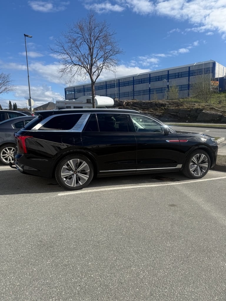 Hongqi E-HS9 med GPS