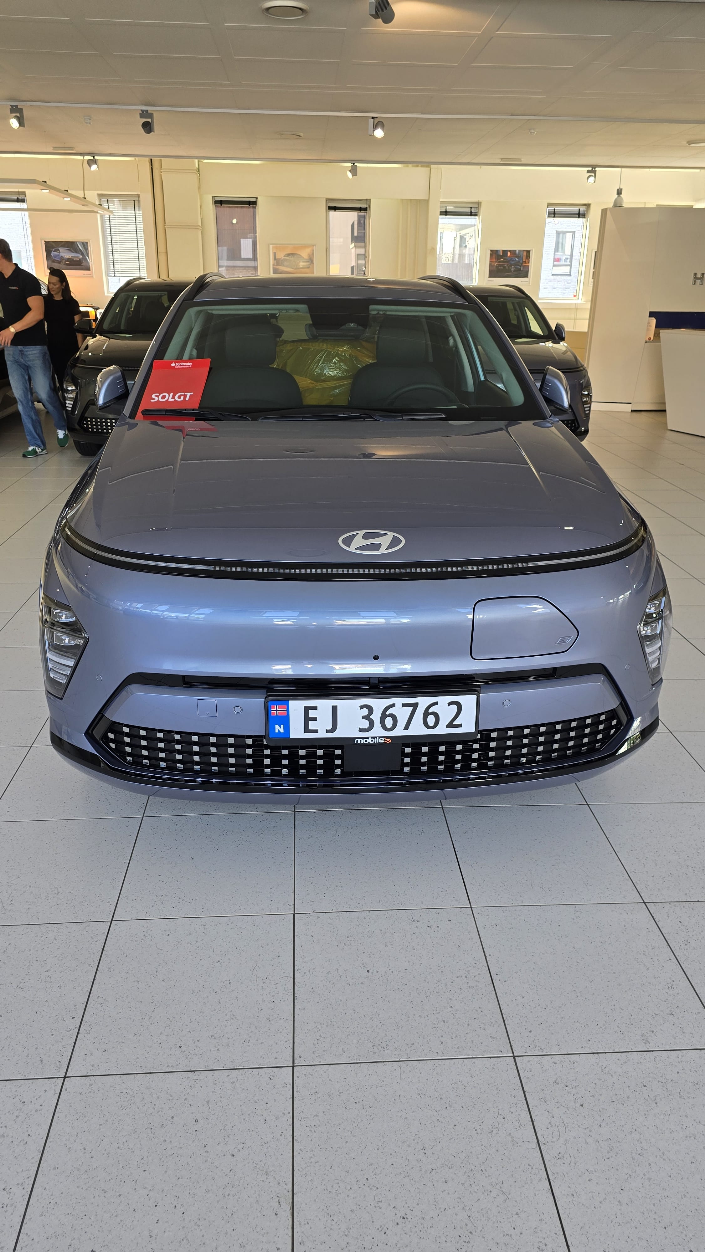 Hyundai Kona Electric 2024. 514 WLTP, faktisk kjørelengde varierer etter værforholdene og kjøremåte. med Aircondition