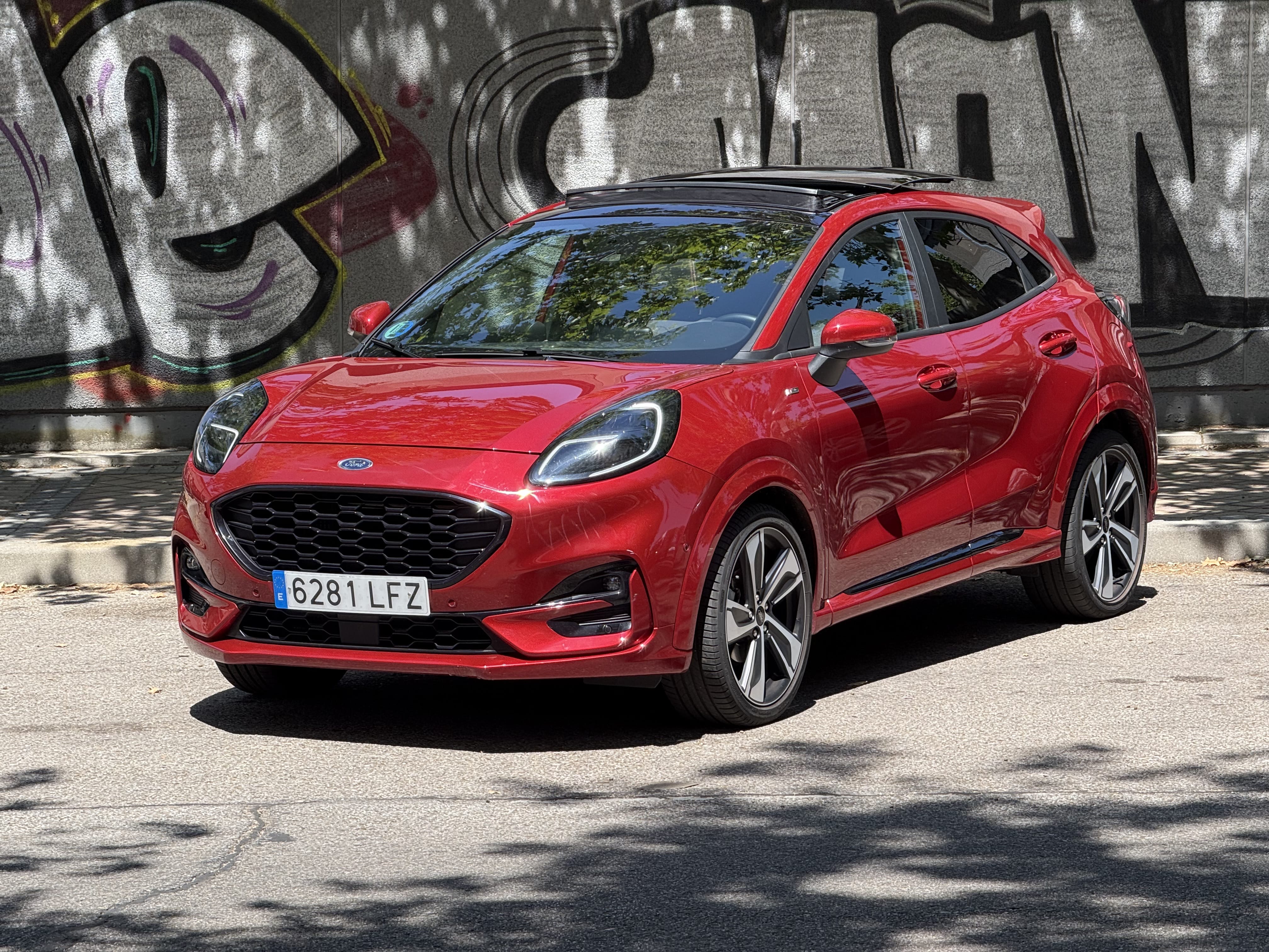 Ford Puma, 2020, Gasolina 95 / Eléctrico (híbrido)