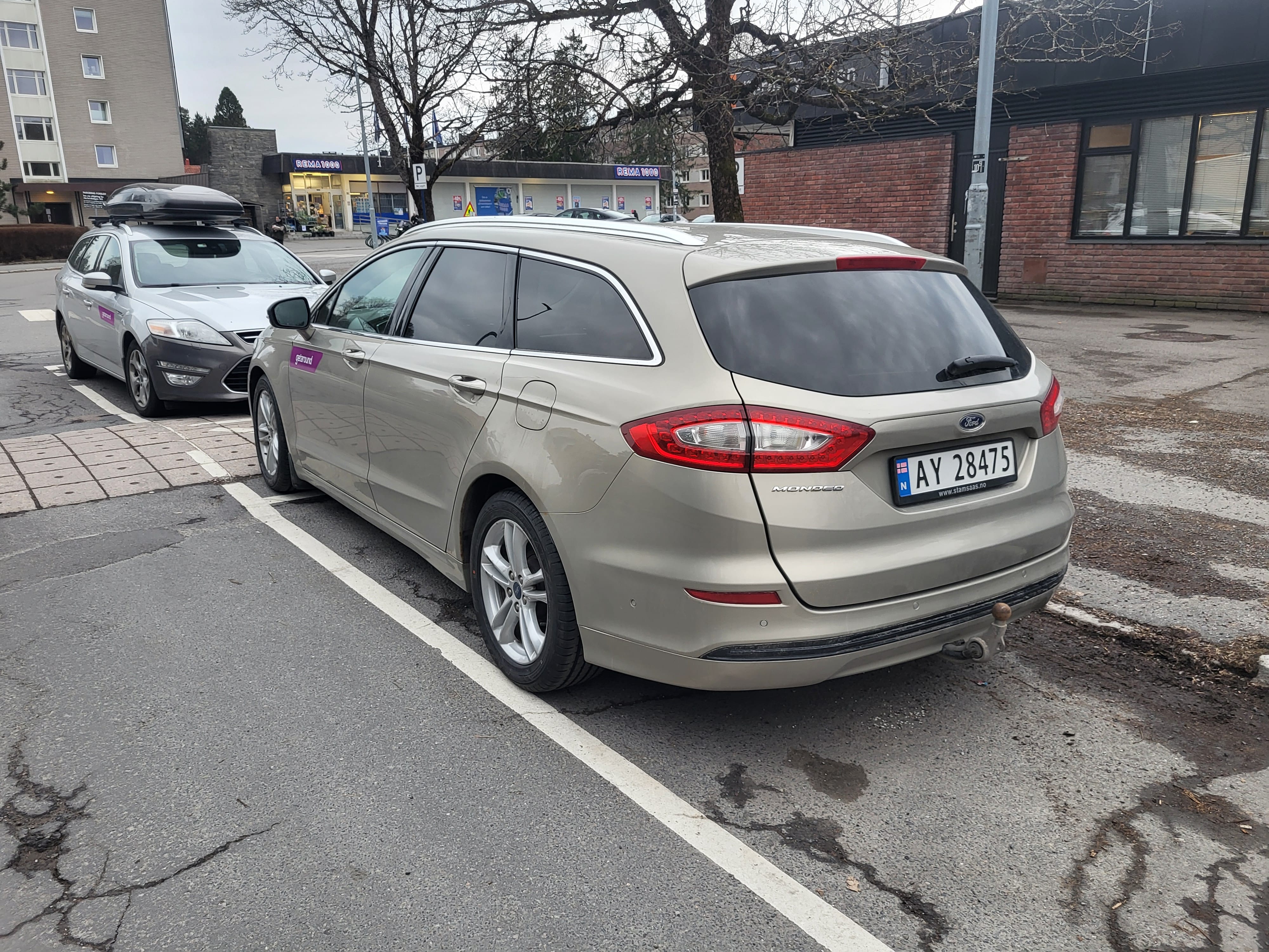 Ford Mondeo med GPS