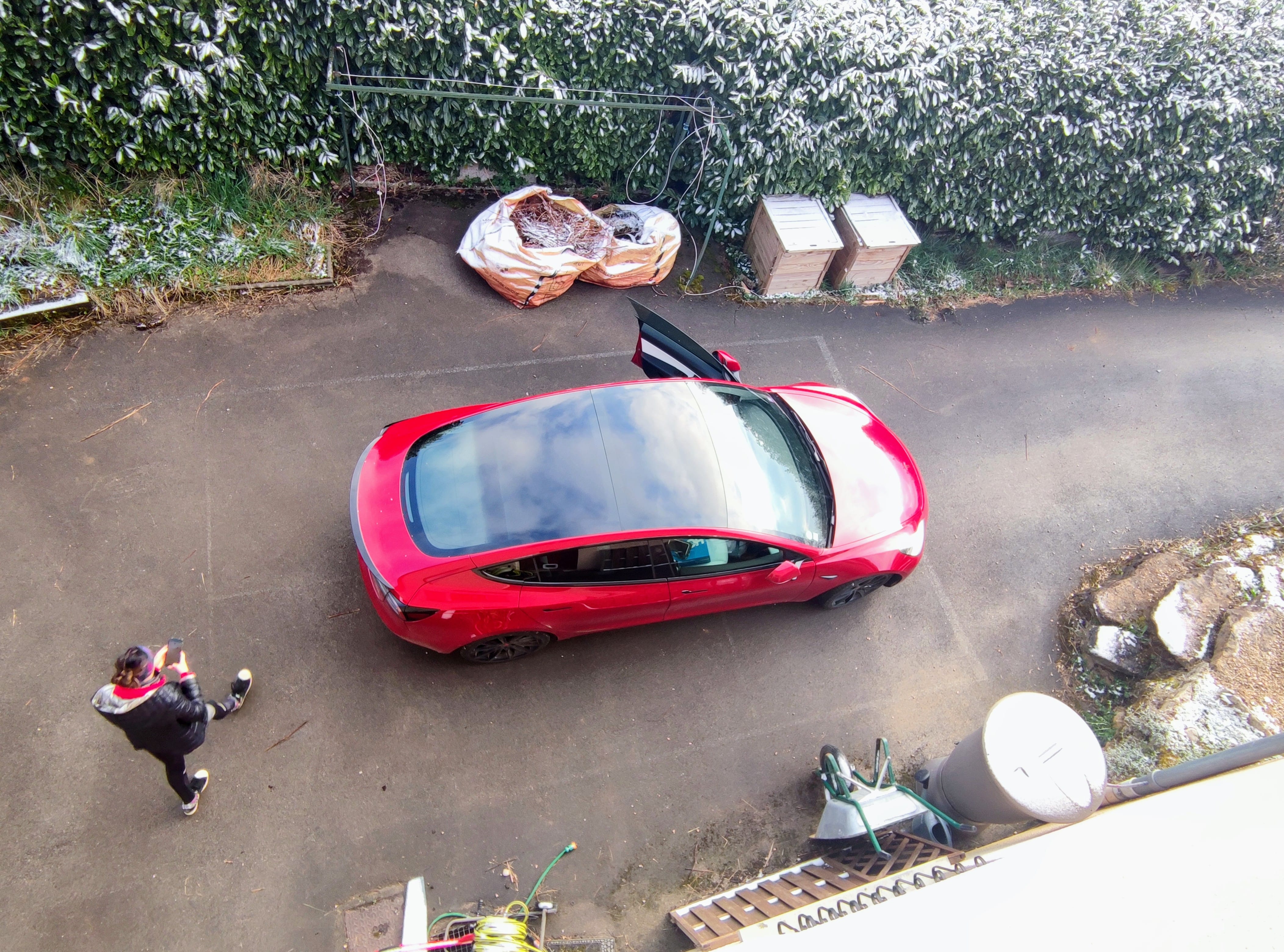 Tesla Model 3 LR avec Siège bébé