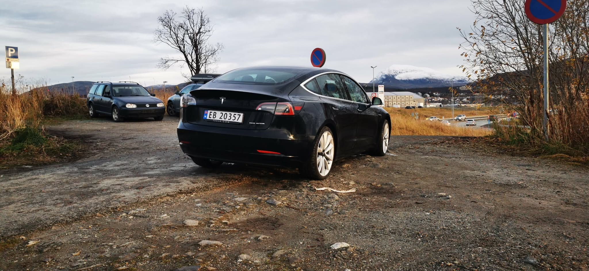 Tesla Model 3 Long Range met GPS