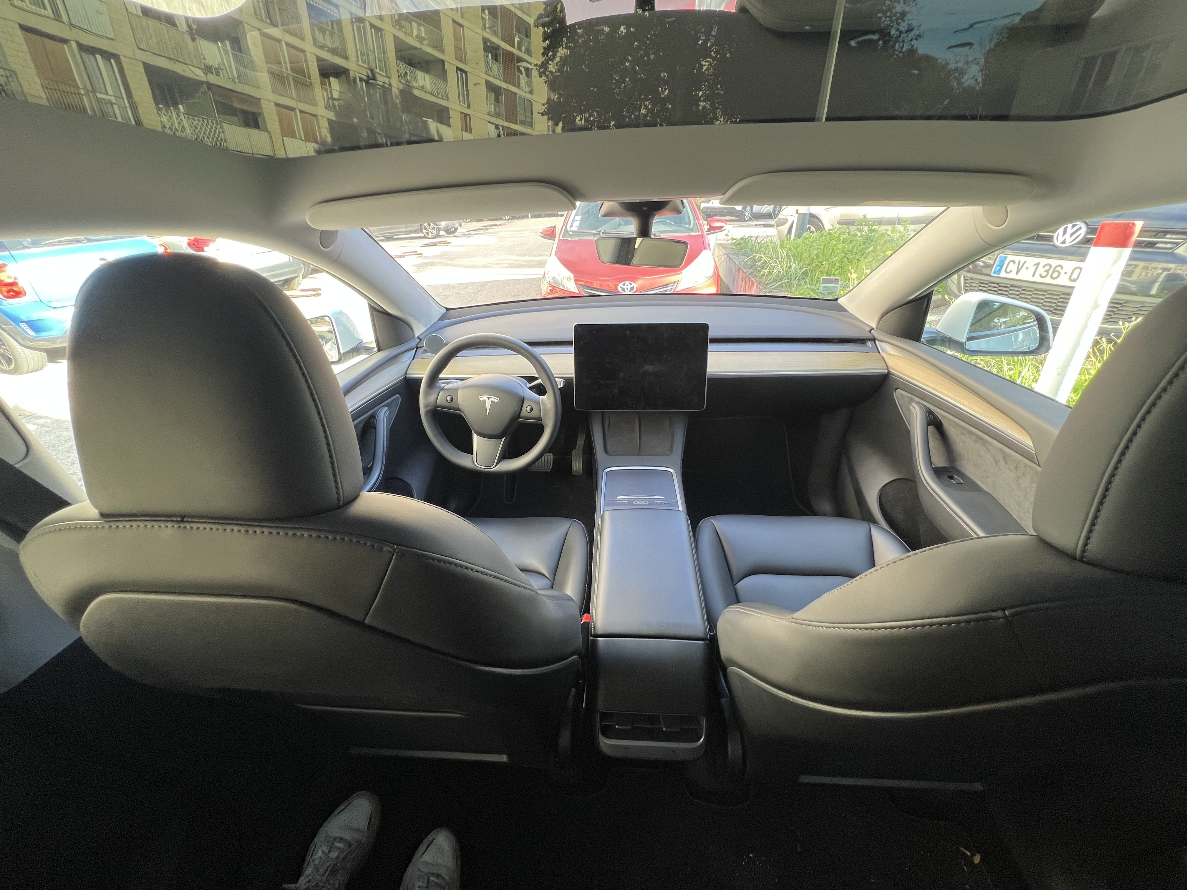 Tesla Model Y avec Dashcam
