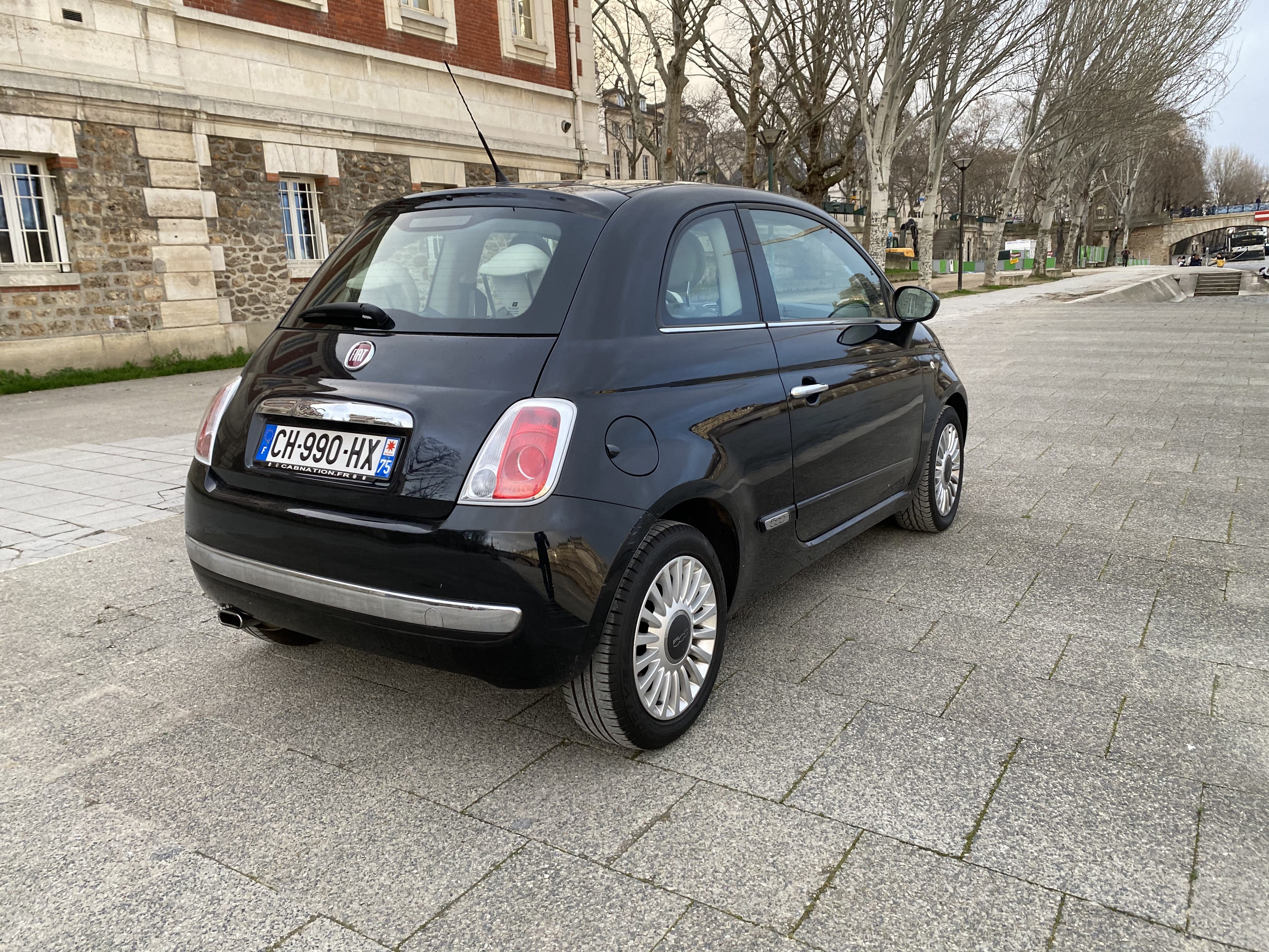 Fiat 500 Pont de sevré / Billancourt Métro 9 / Bluetooth