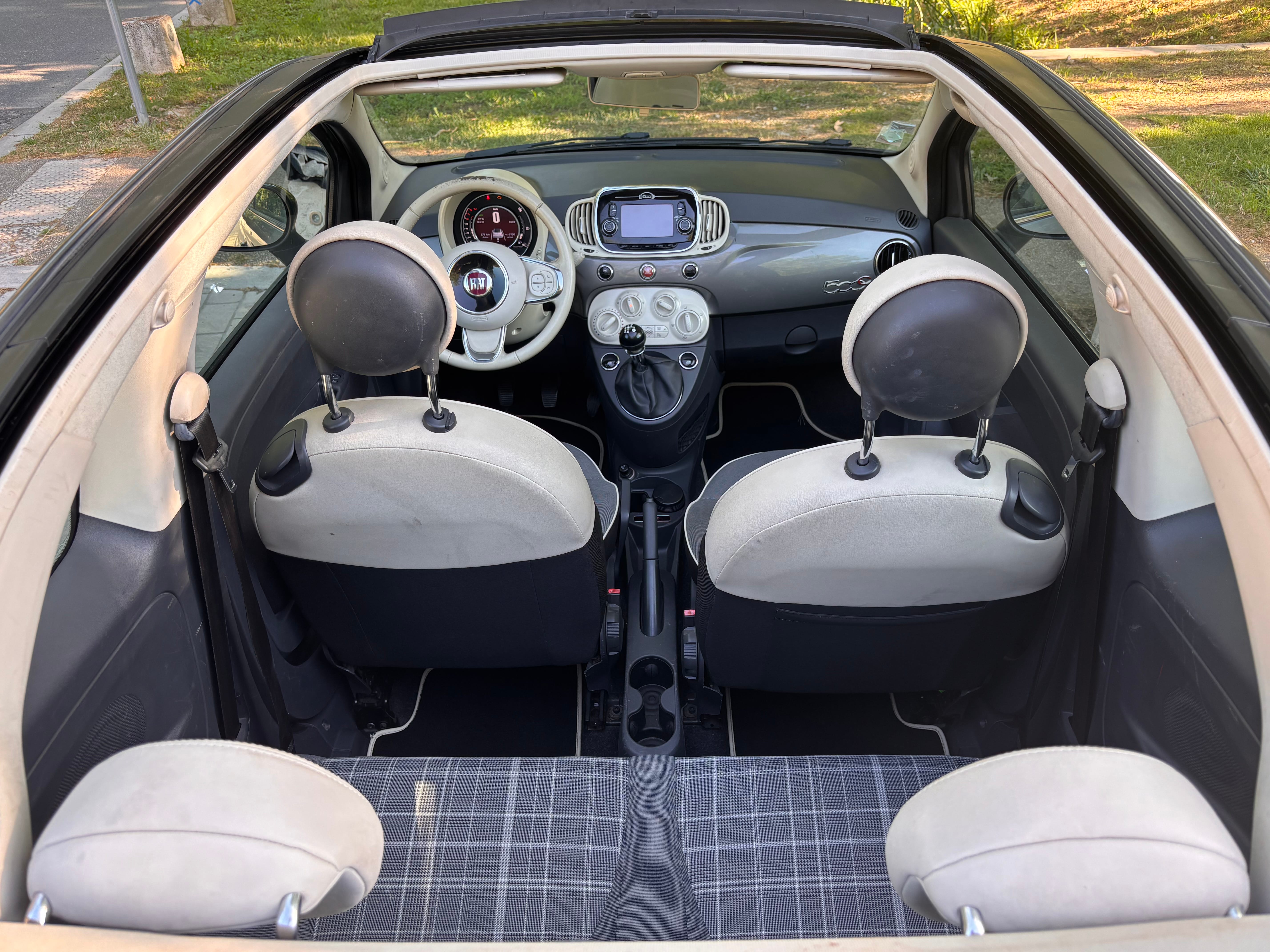 Fiat 500 C avec Régulateur de vitesse