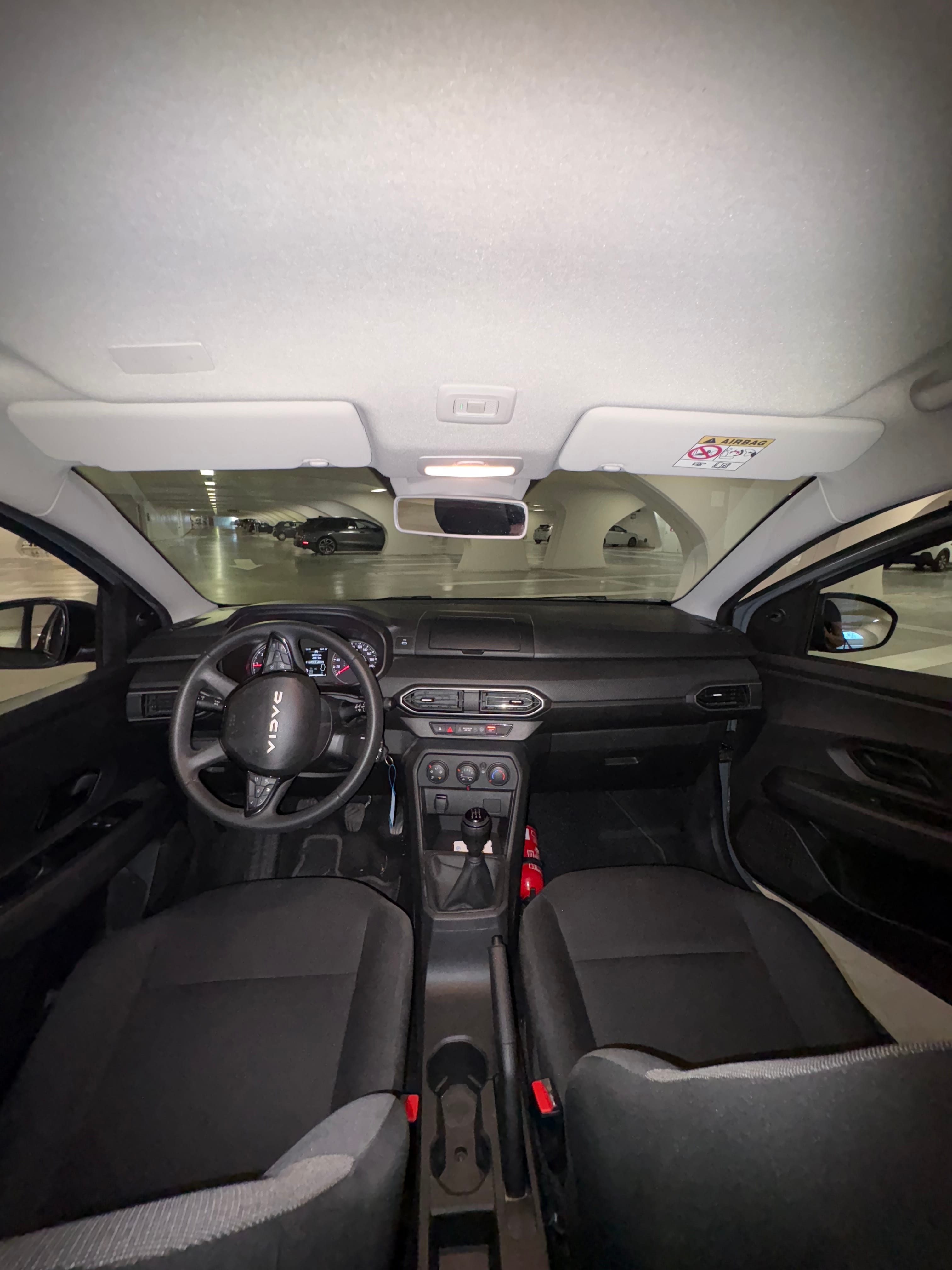 Dacia Sandero Essential with USB charging ports
