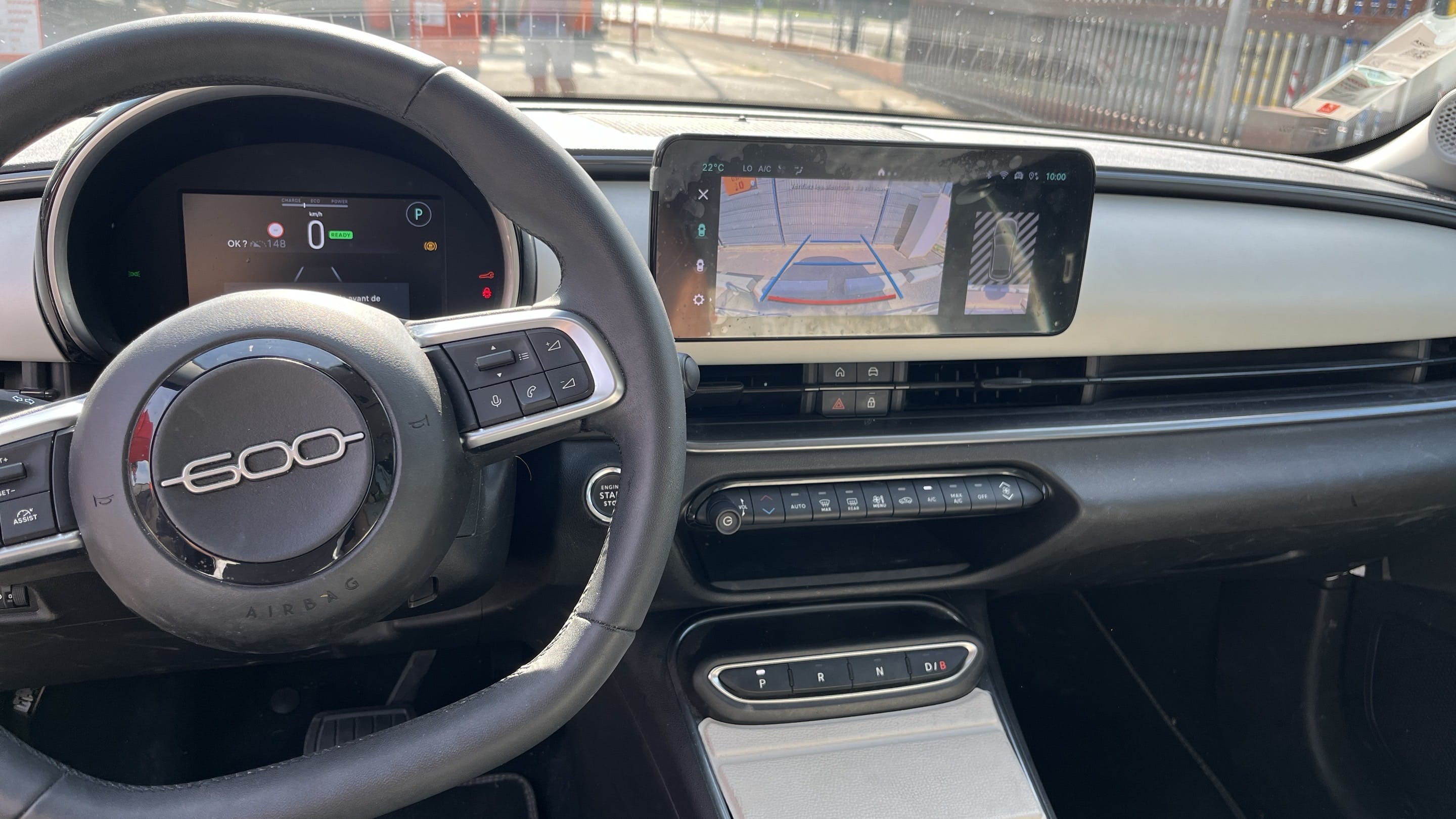 Fiat 600 avec Siège bébé