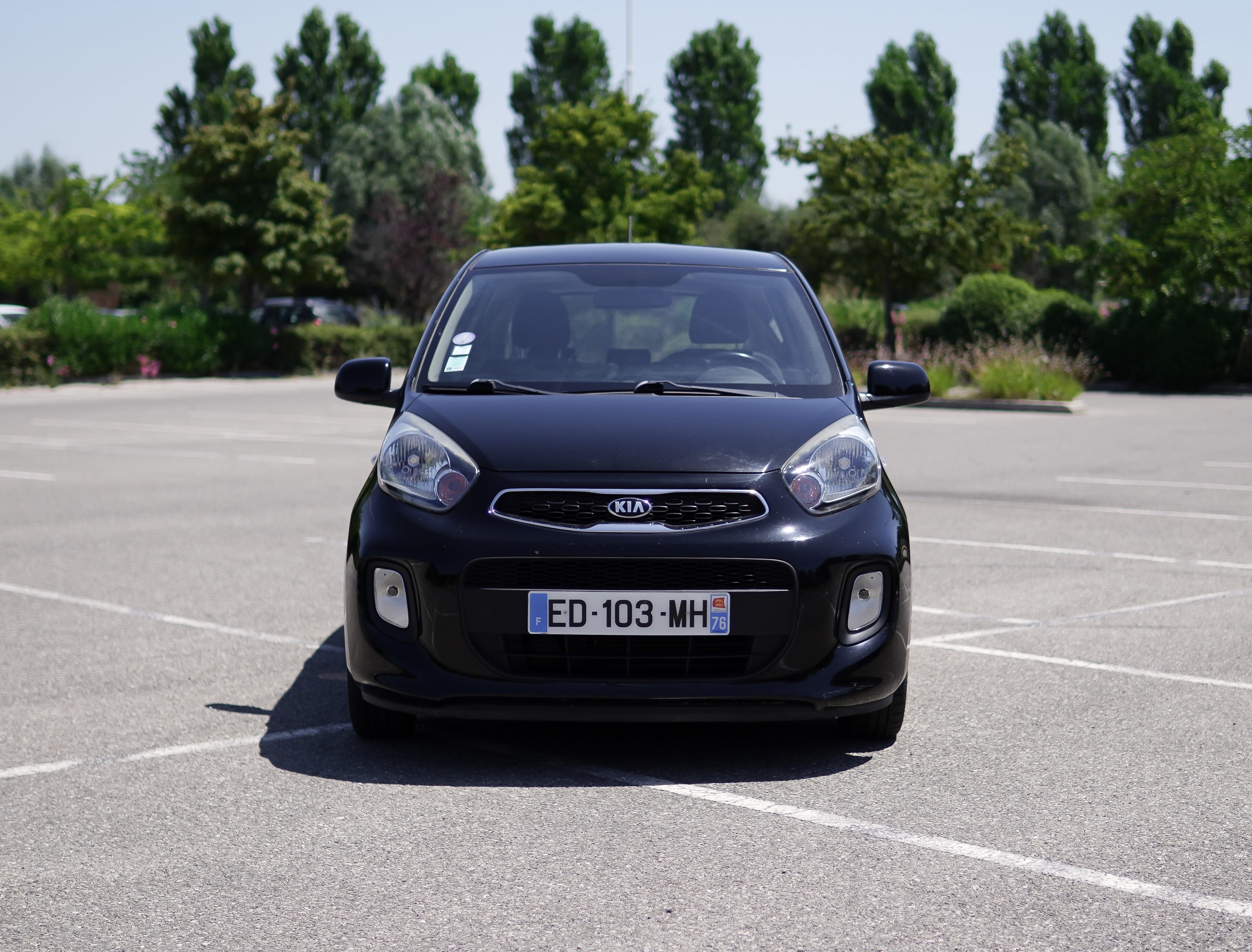 Kia Picanto avec Siège bébé