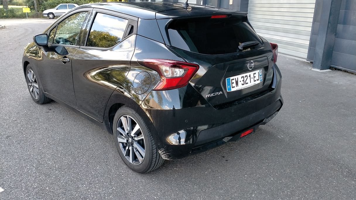 Nissan Micra avec GPS