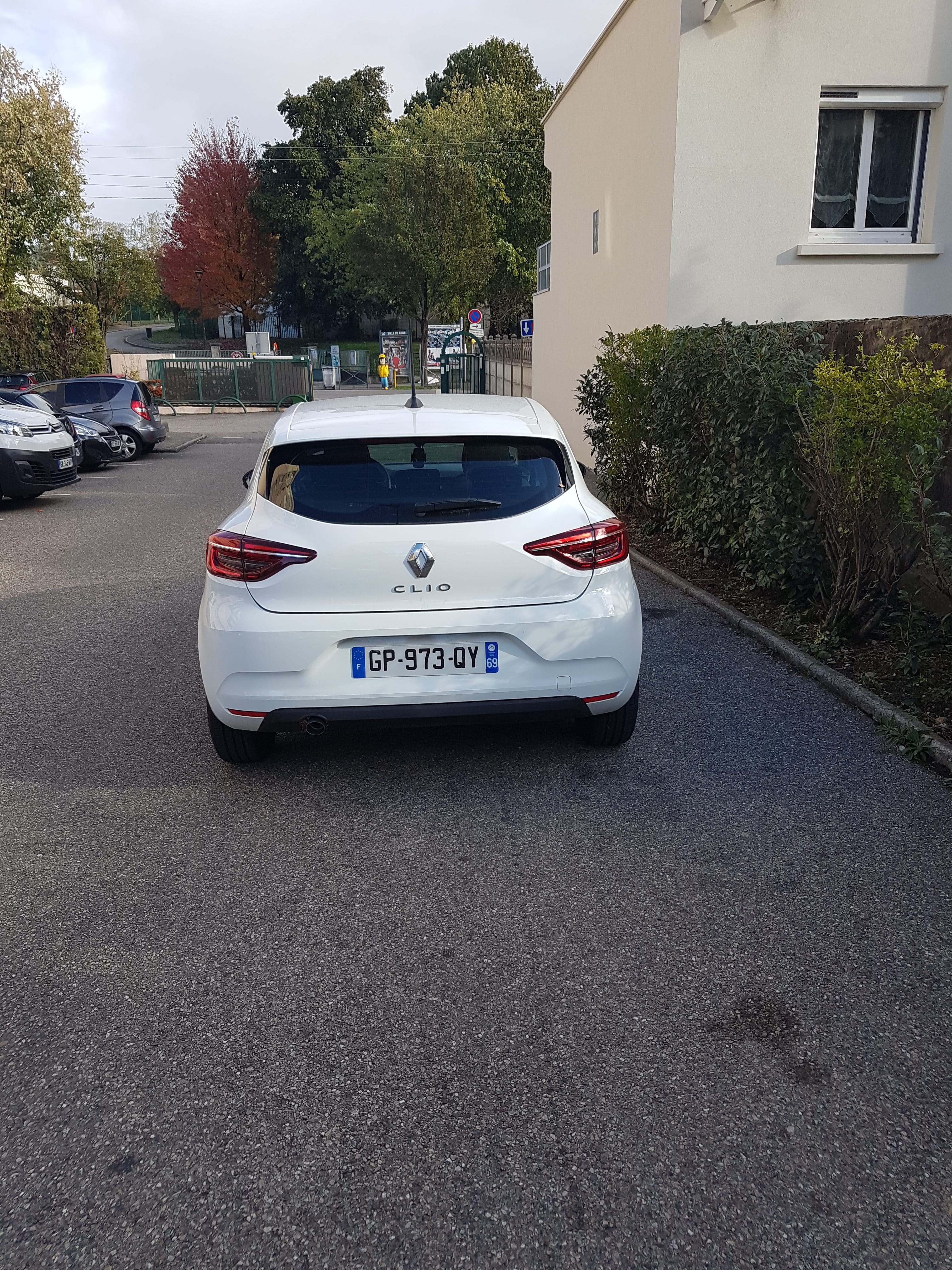 Renault Clio avec Pneus neige