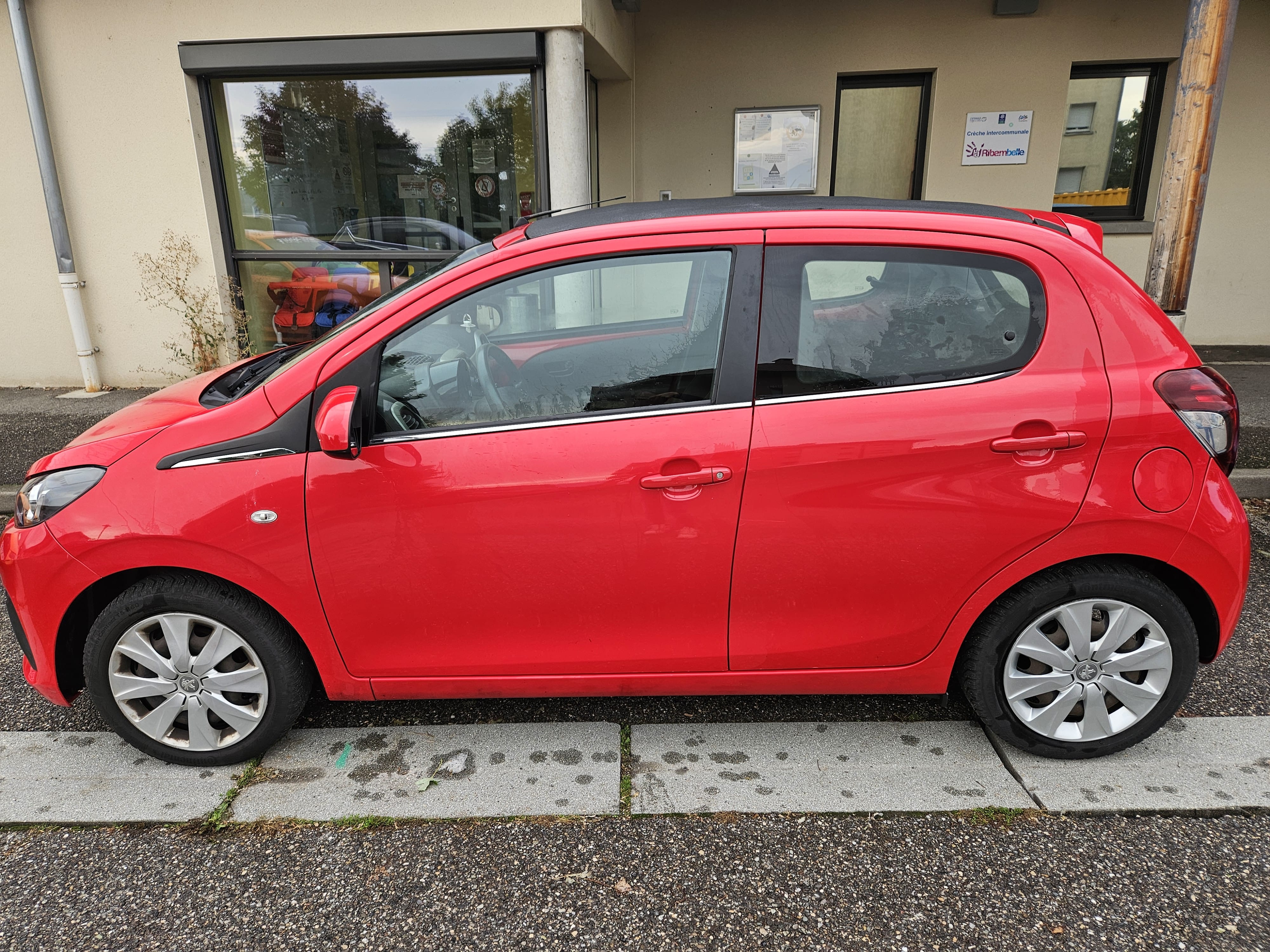 Peugeot 108 avec Pneus neige