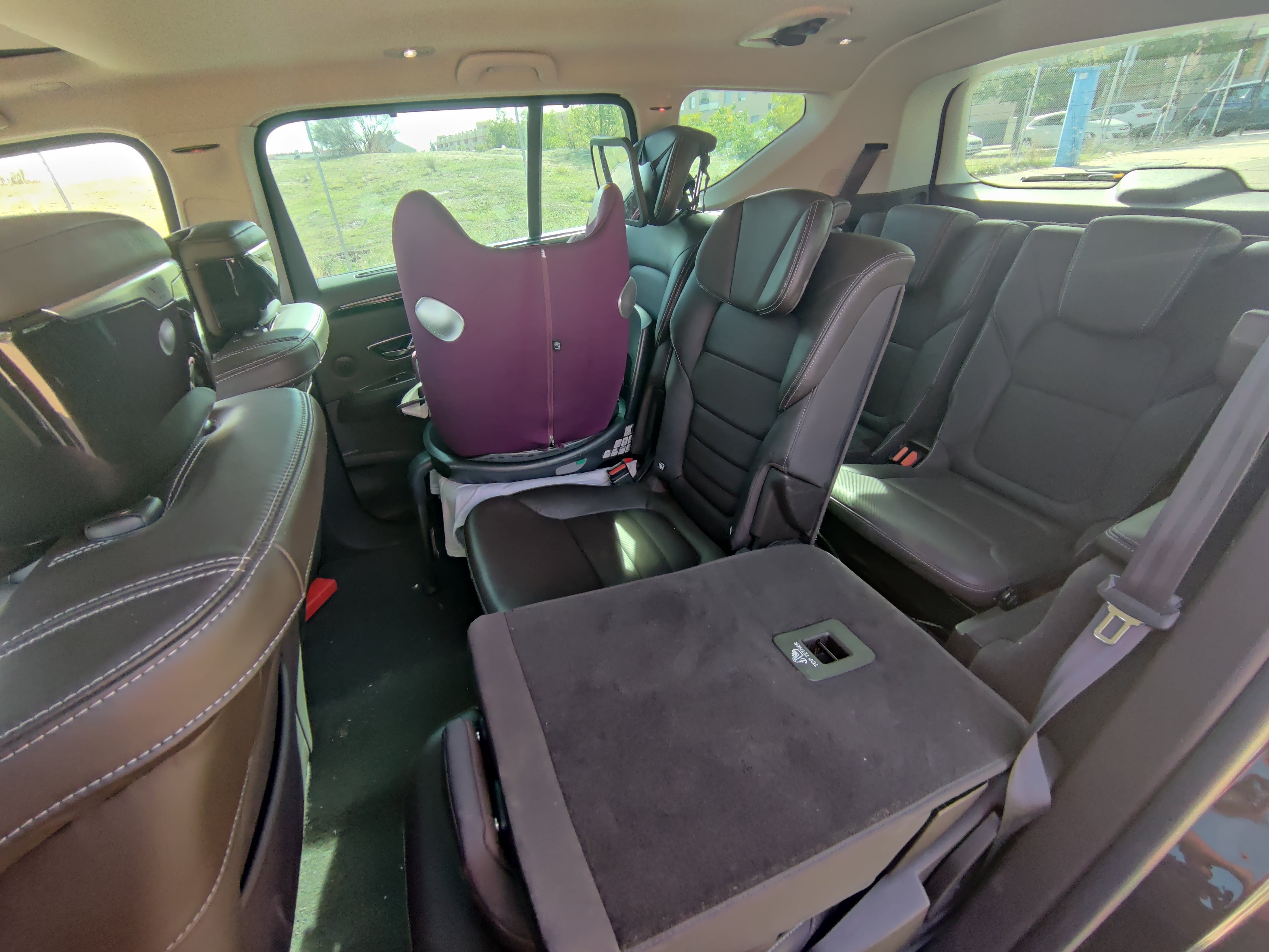 Renault Espace con Silla infantil