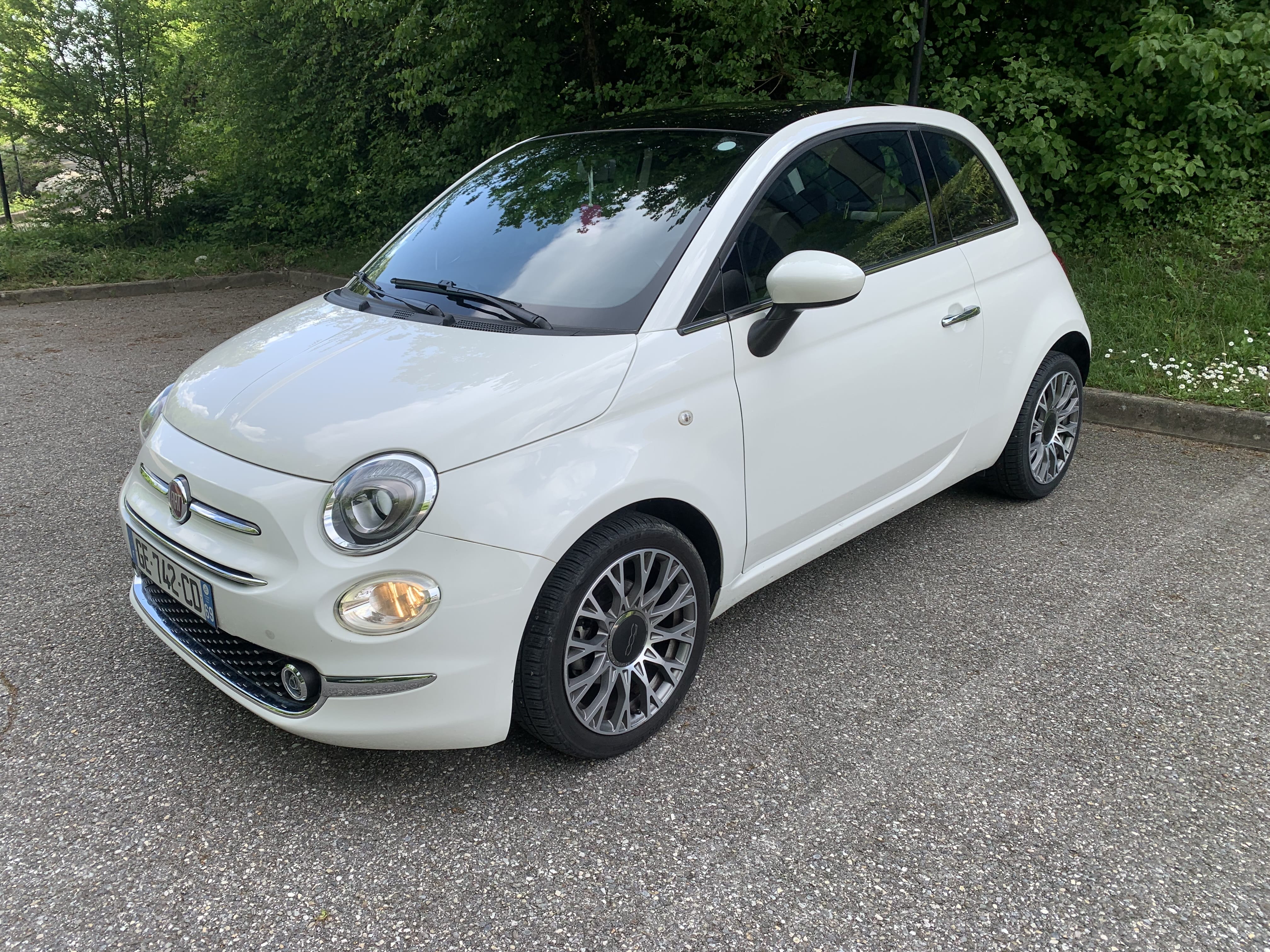 Fiat 500 Hybride Star »toit panoramique, 2022, Essence 98